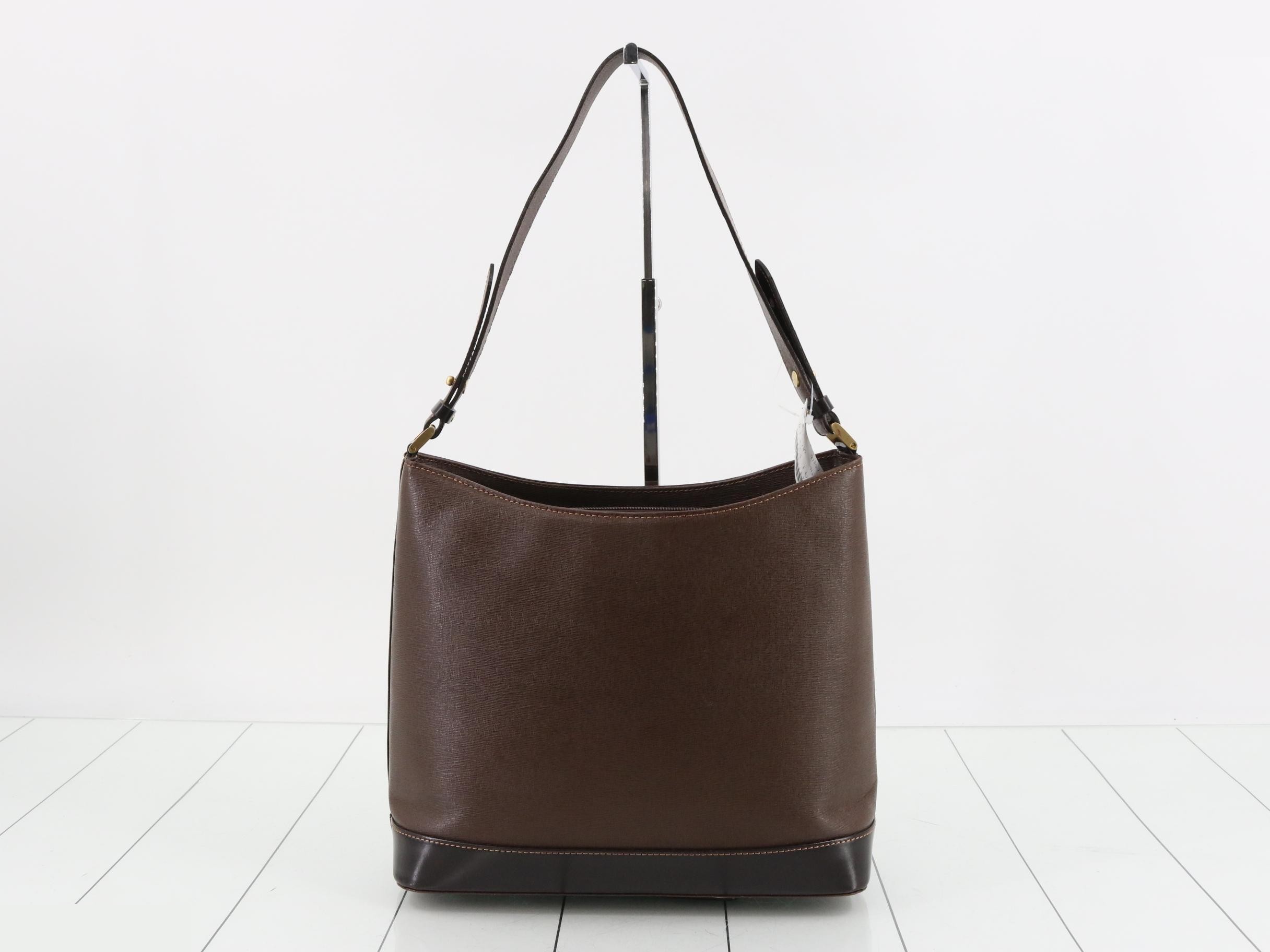 Leather shoulder bag — view 2