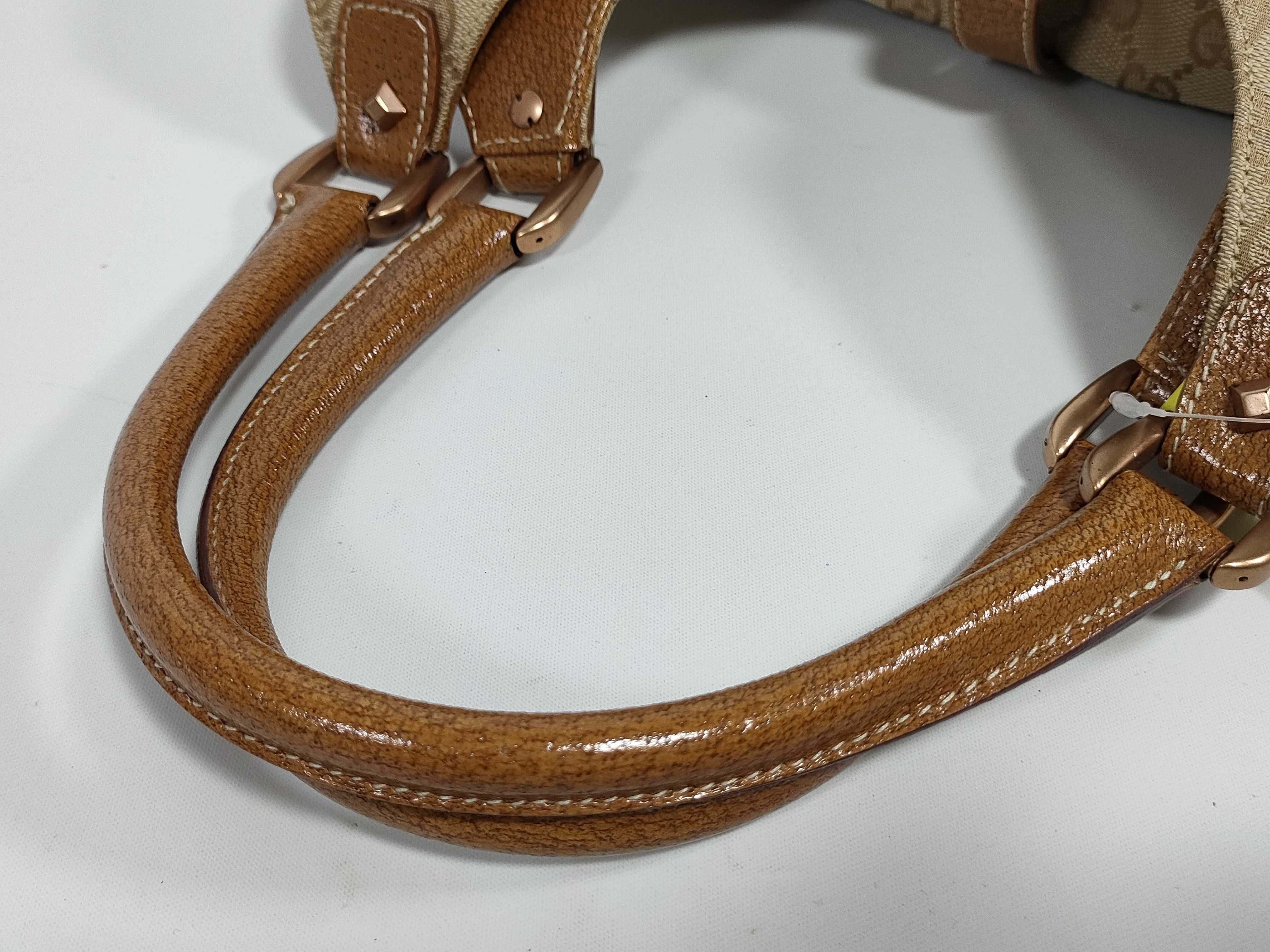 GG Canvas Leather New Jackie 124404 Handbag — view 3