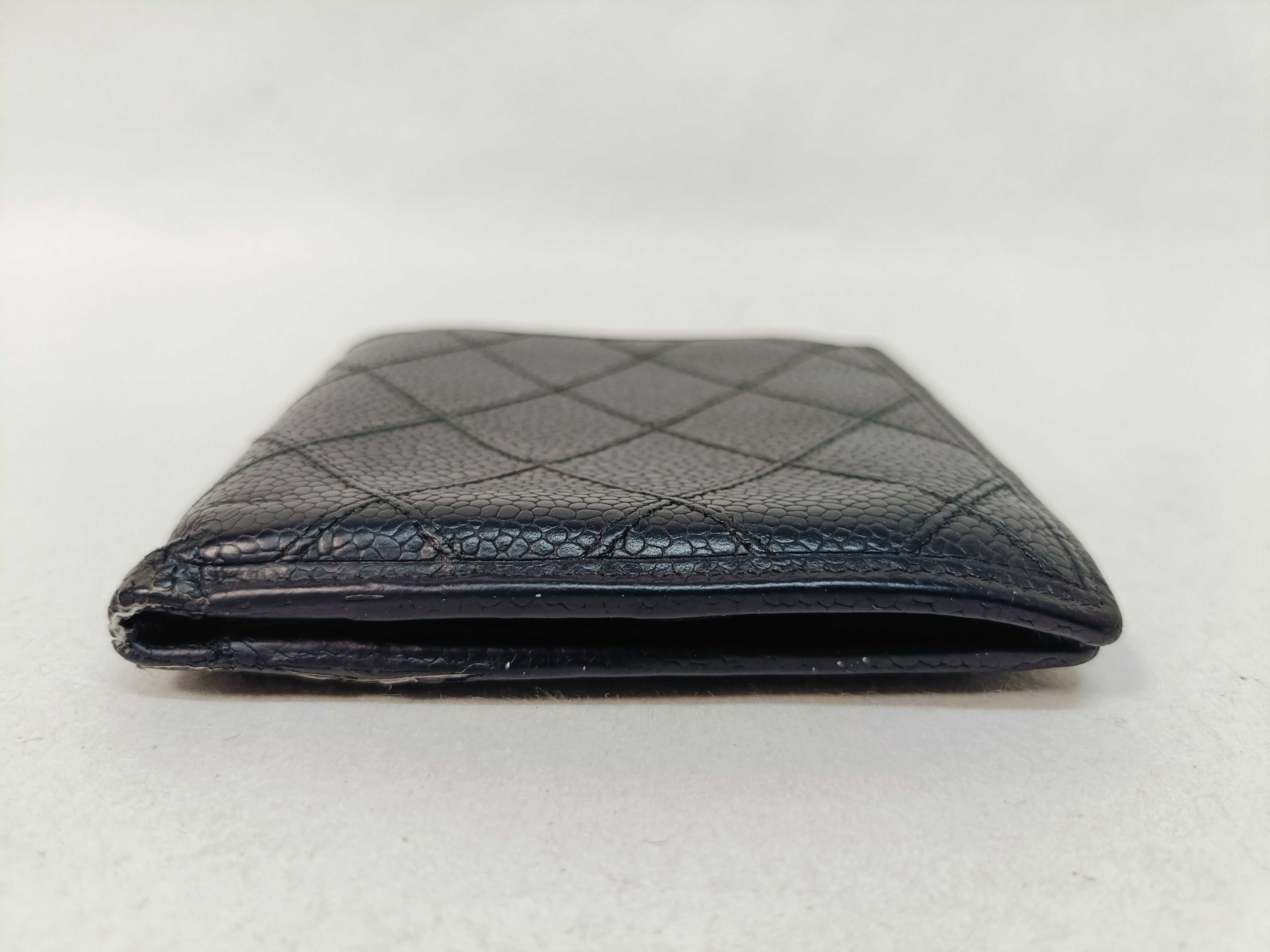 Caviar Skin Matelassé Bi-fold Wallet — view 5