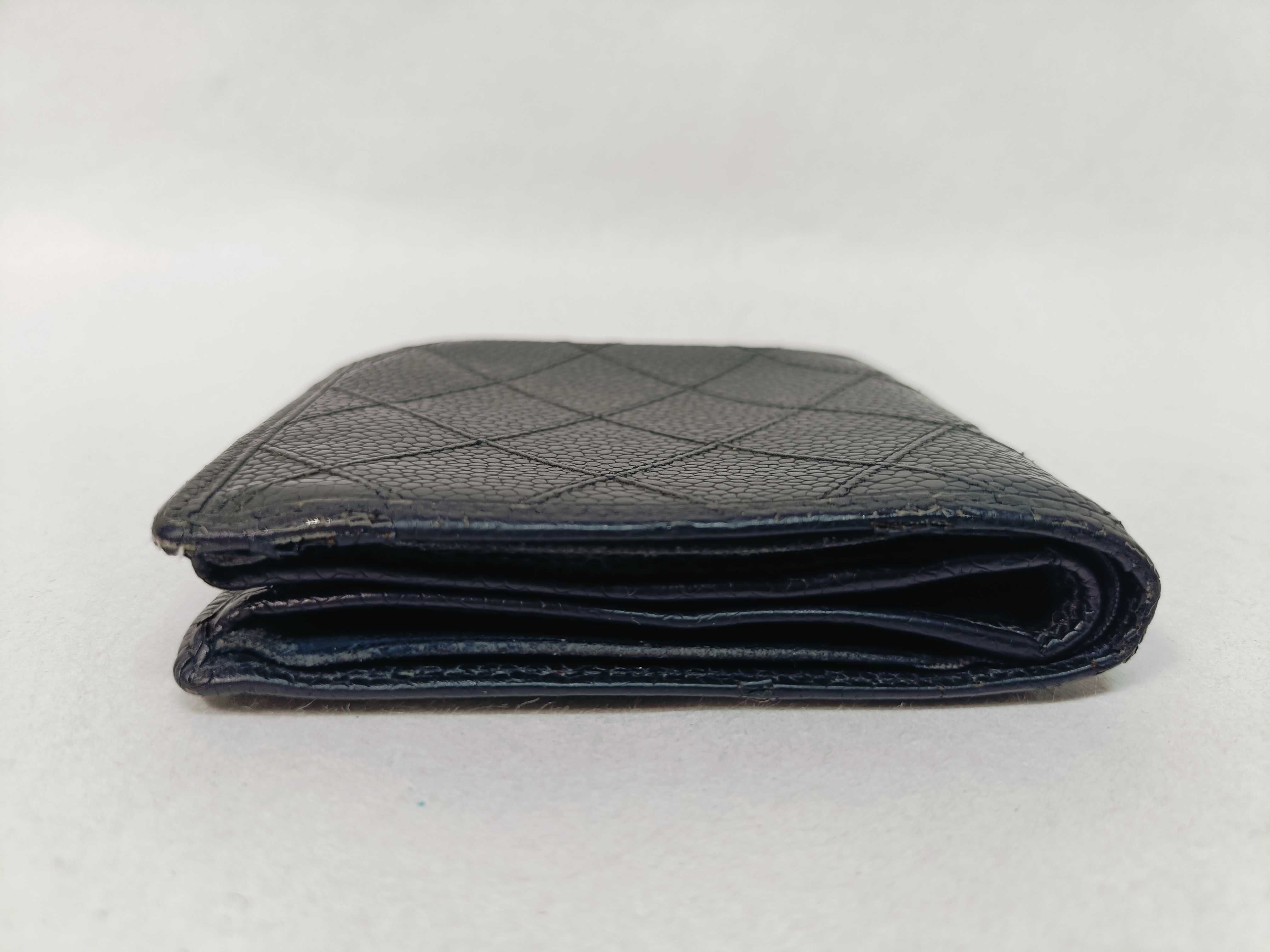 Caviar Skin Matelassé Bi-fold Wallet — view 6