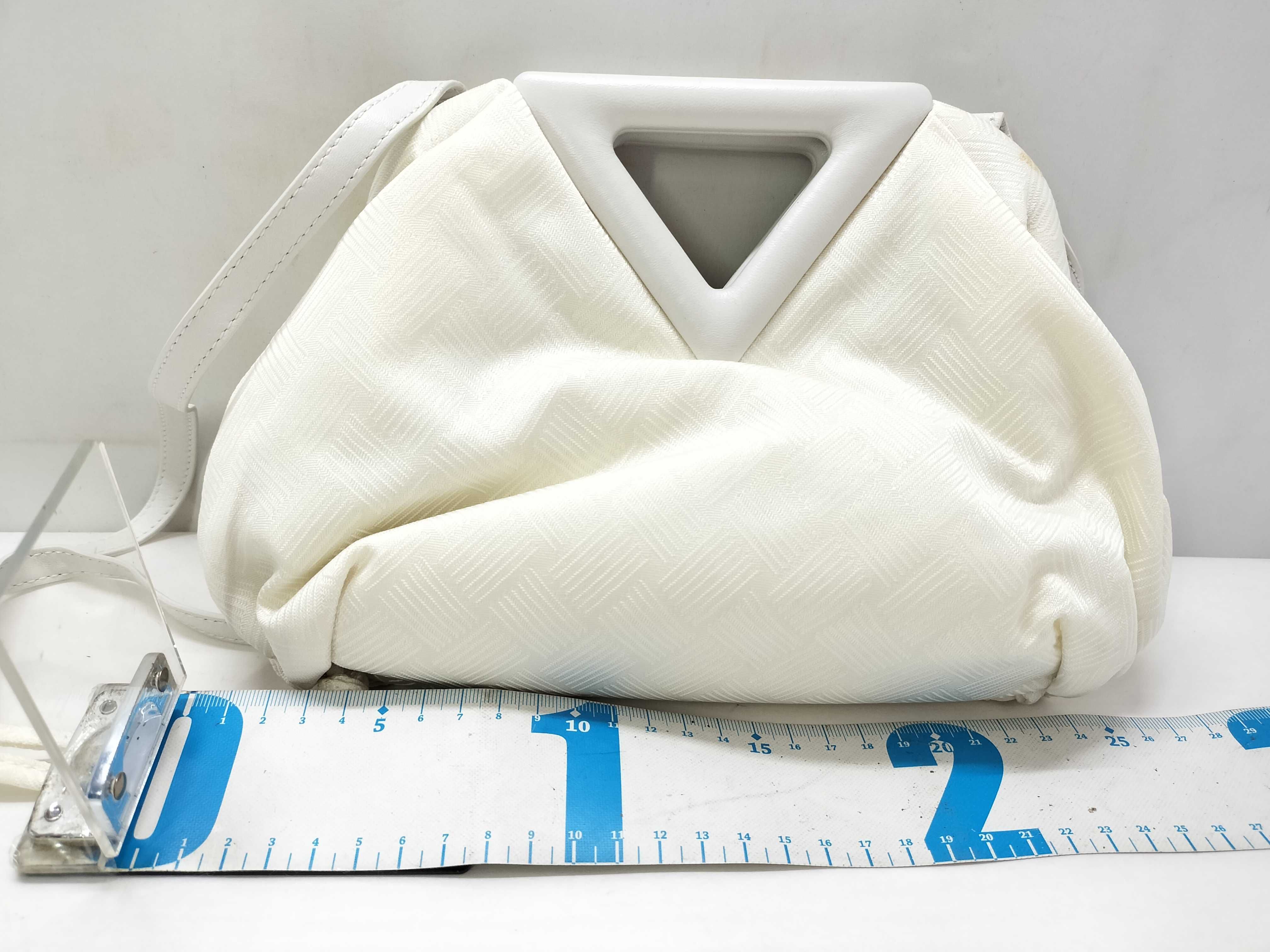White Nylon Handbag — view 2