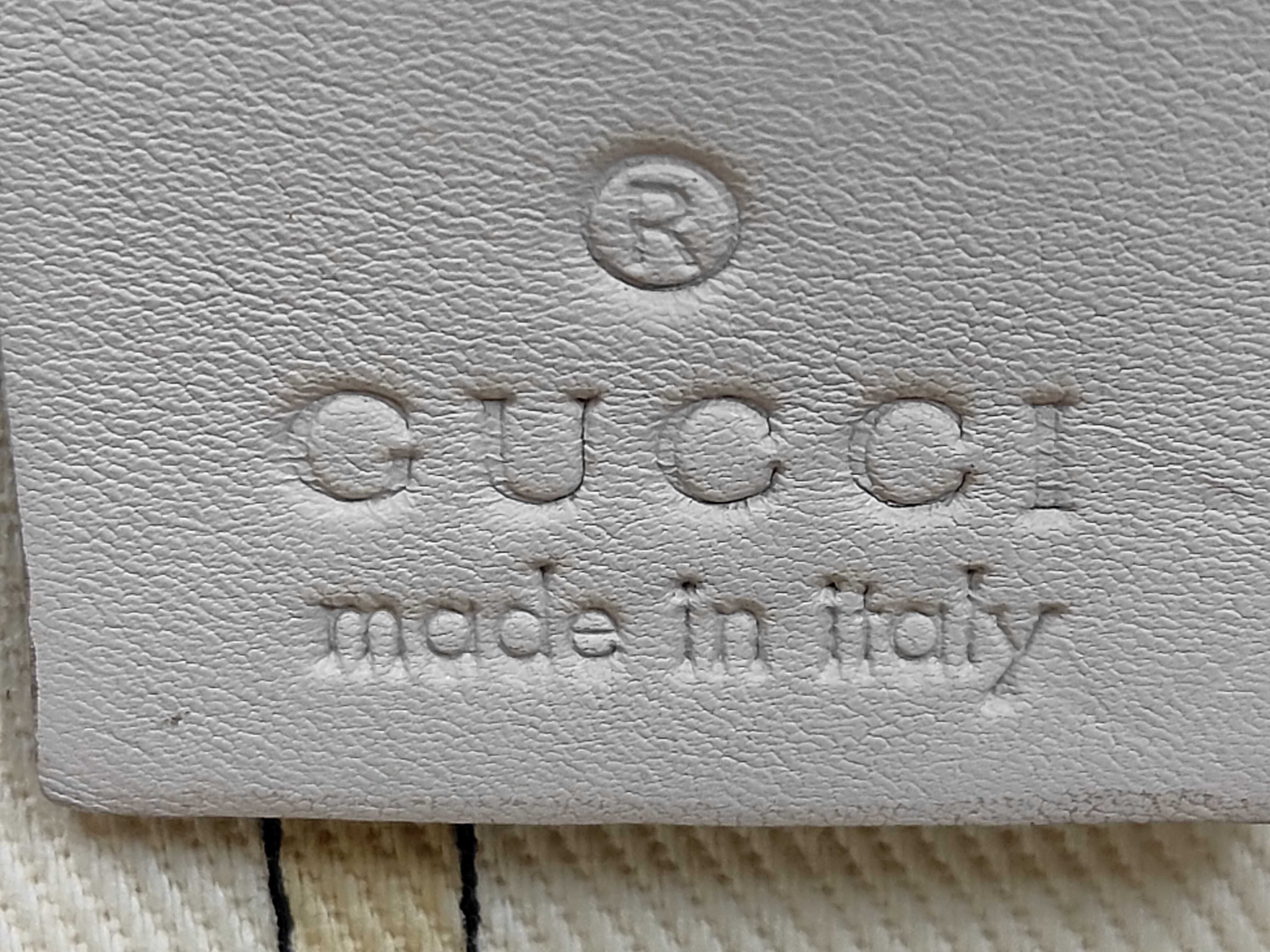 GG White Canvas GG Monogram Baguette Shoulder Bag — view 11