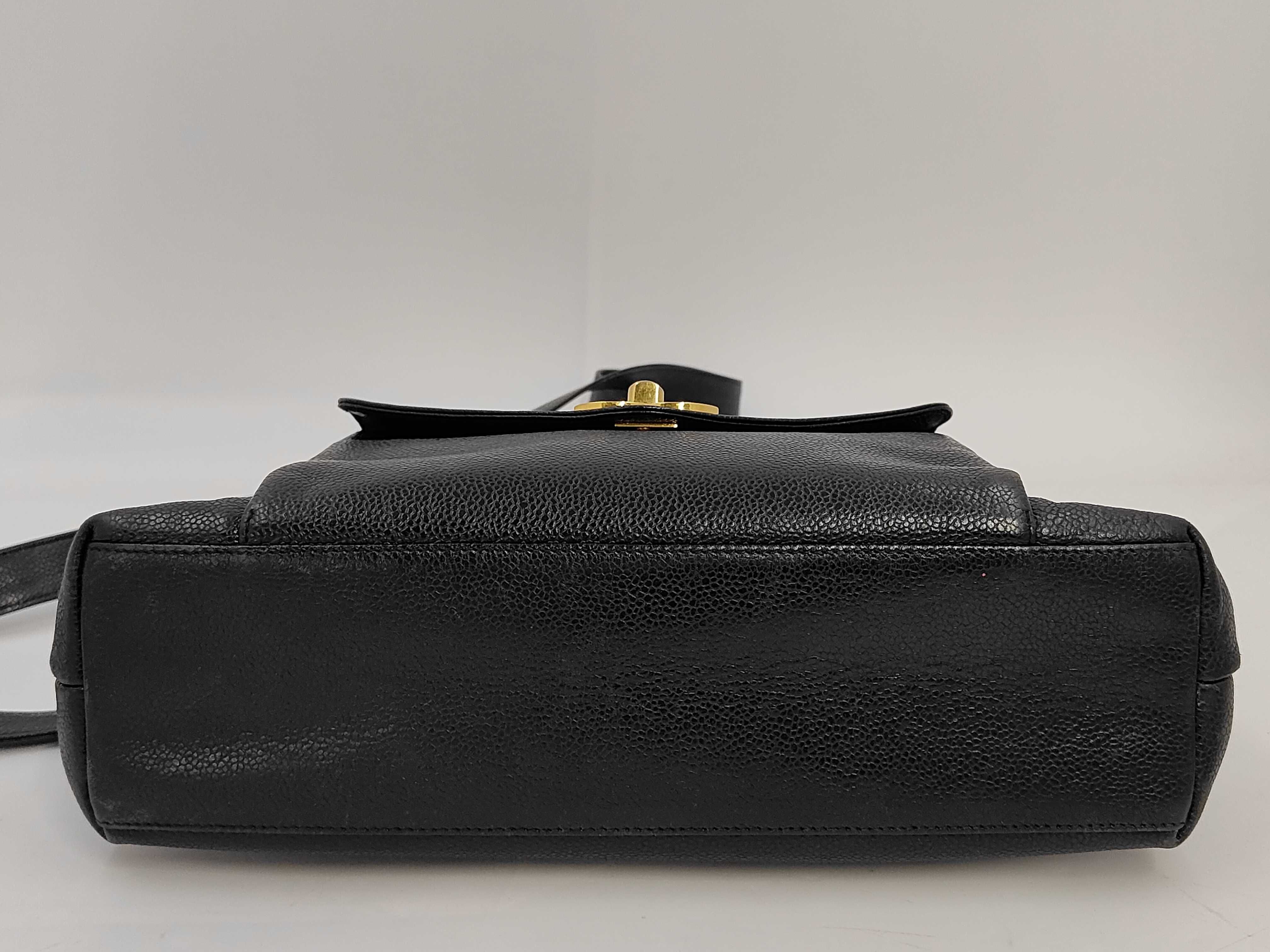 Caviar Skin Turnlock Chain Bag Tote Bag — view 4