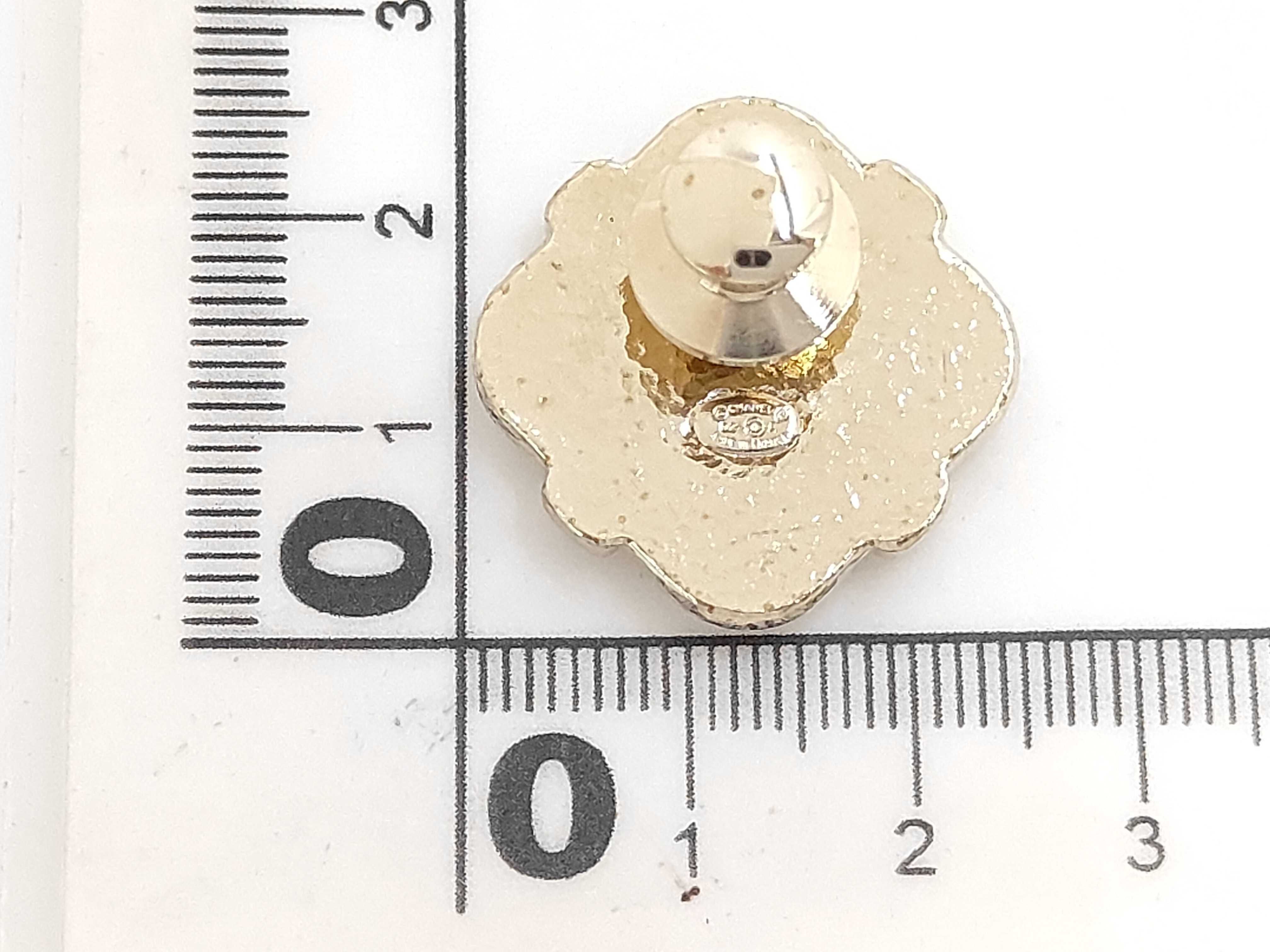 Coco Mark Gold Brooch — view 3