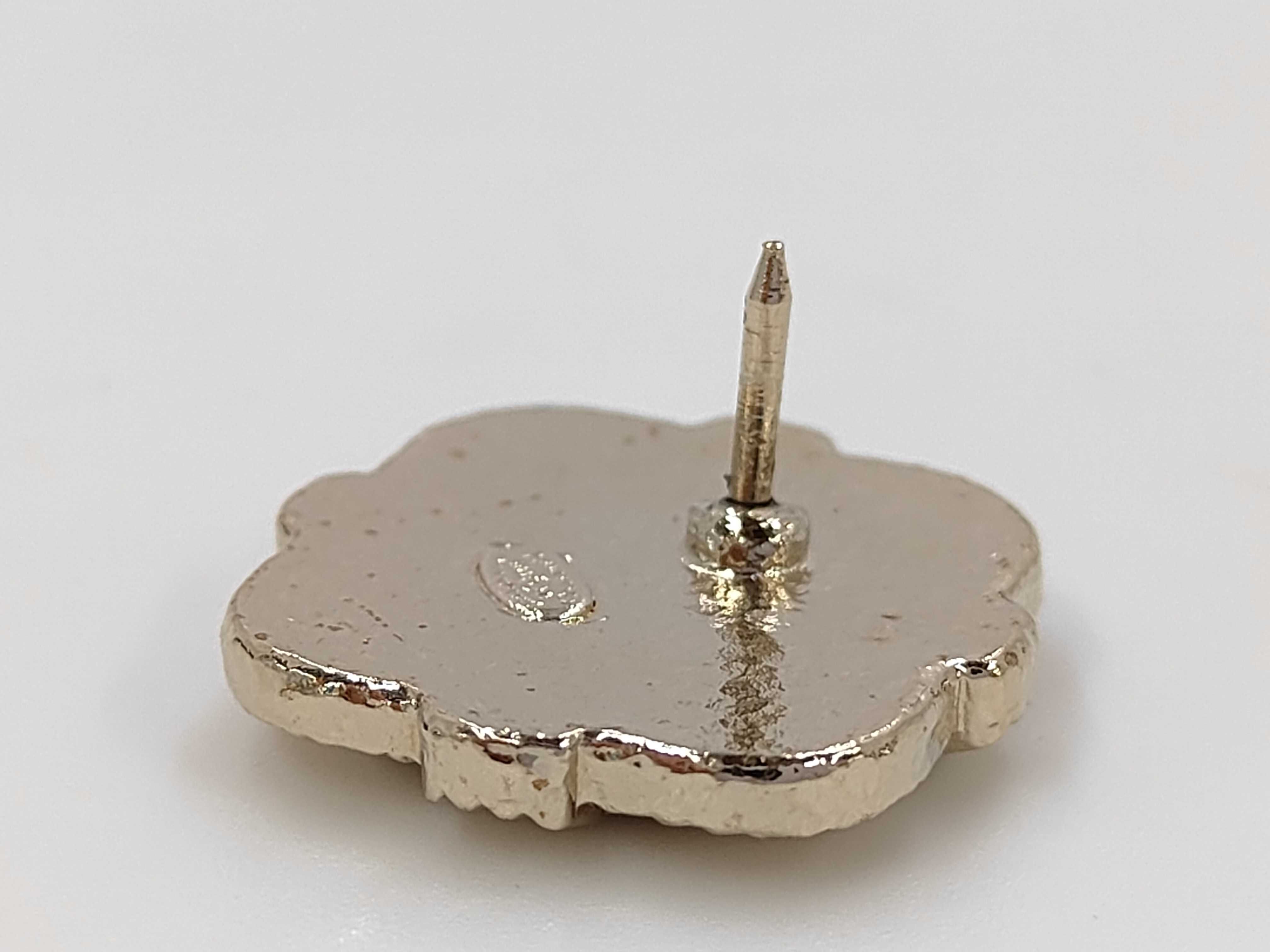 Coco Mark Gold Brooch — view 5