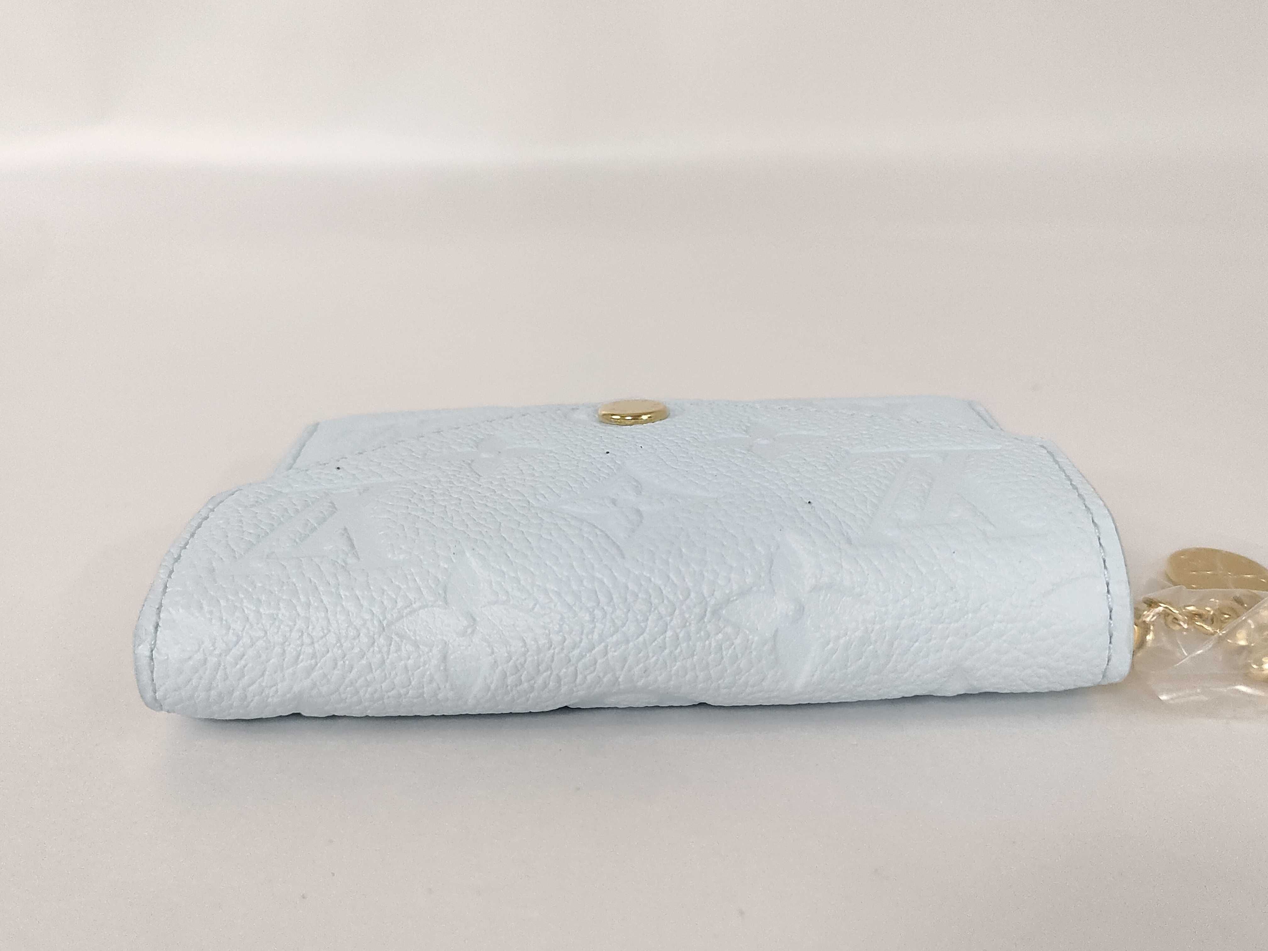 Monogram Empreinte Louis Vuitton Empreinte Portefeuille Victorine Japan Limited Sky Blue Wallet RFID Detector (VO8422) Wallet — view 5