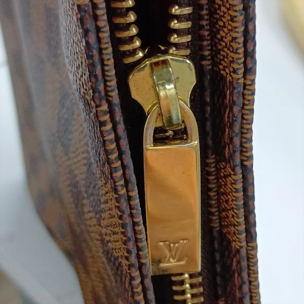 Damier Looping GM N51144 DU0073 Brown — view 12