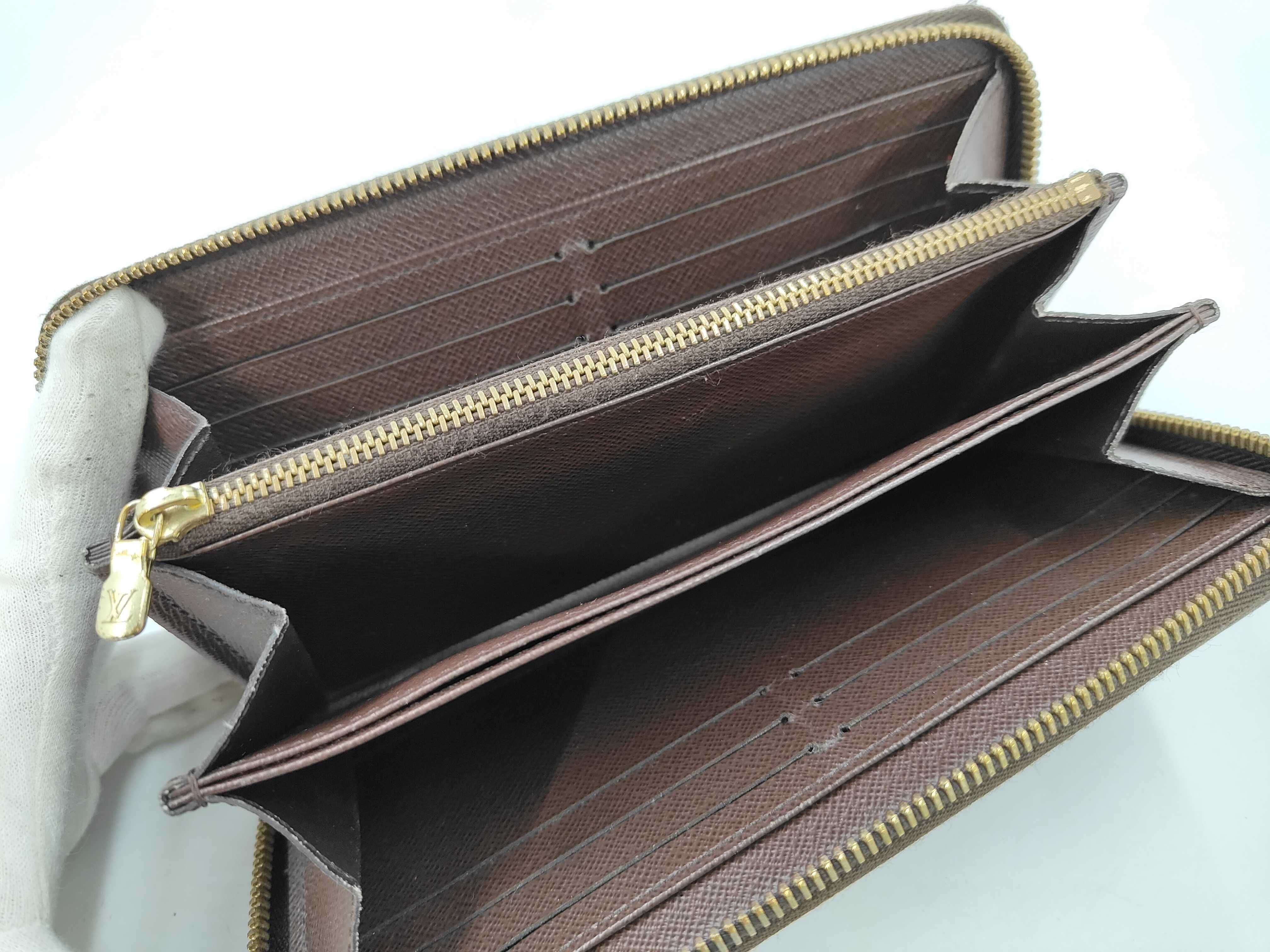 Damier Zippy Wallet Long Wallet N41661 CI2117 Wallet — view 5