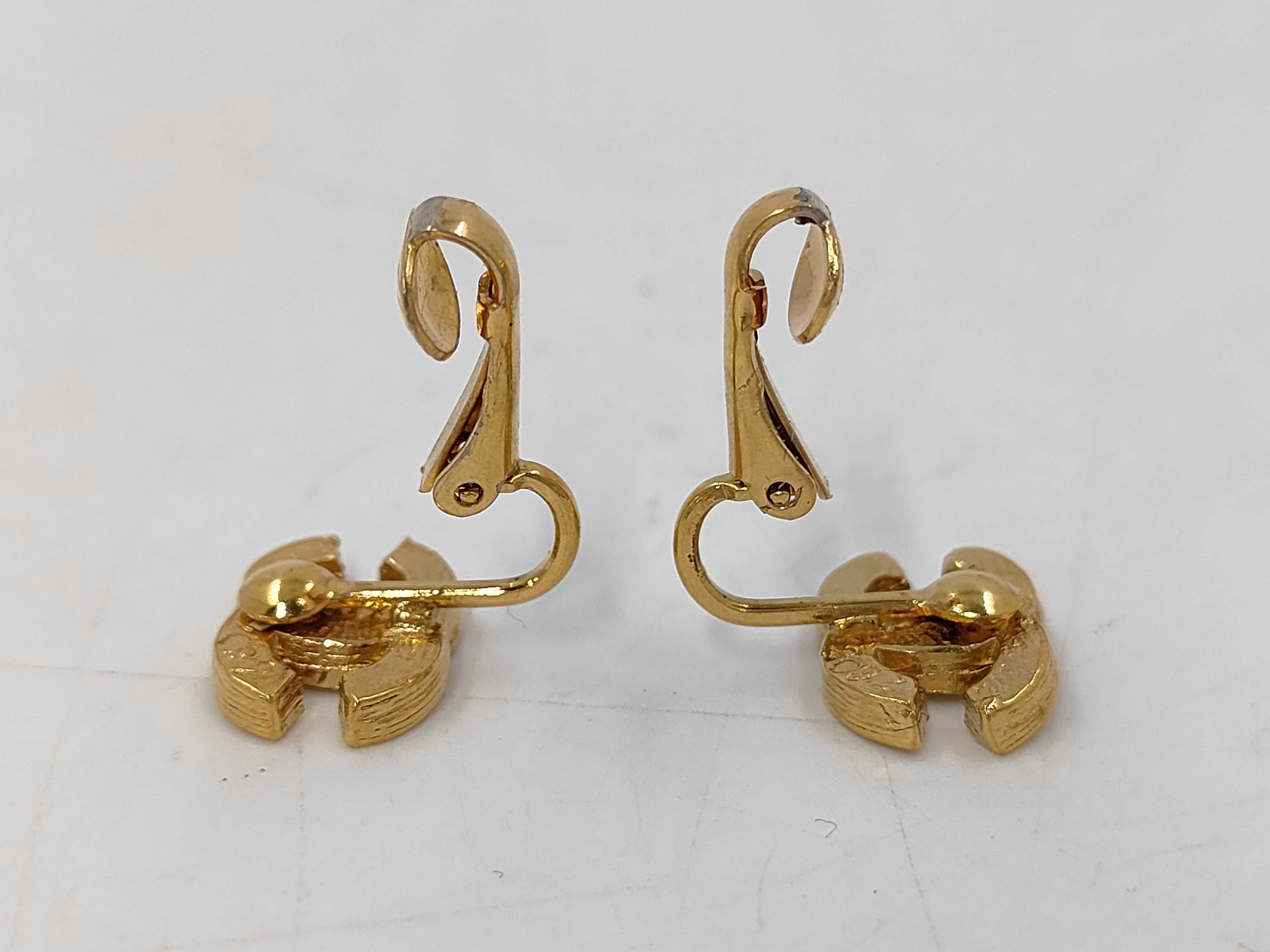 Coco Mark Rhinestone Earrings 2092 — view 4