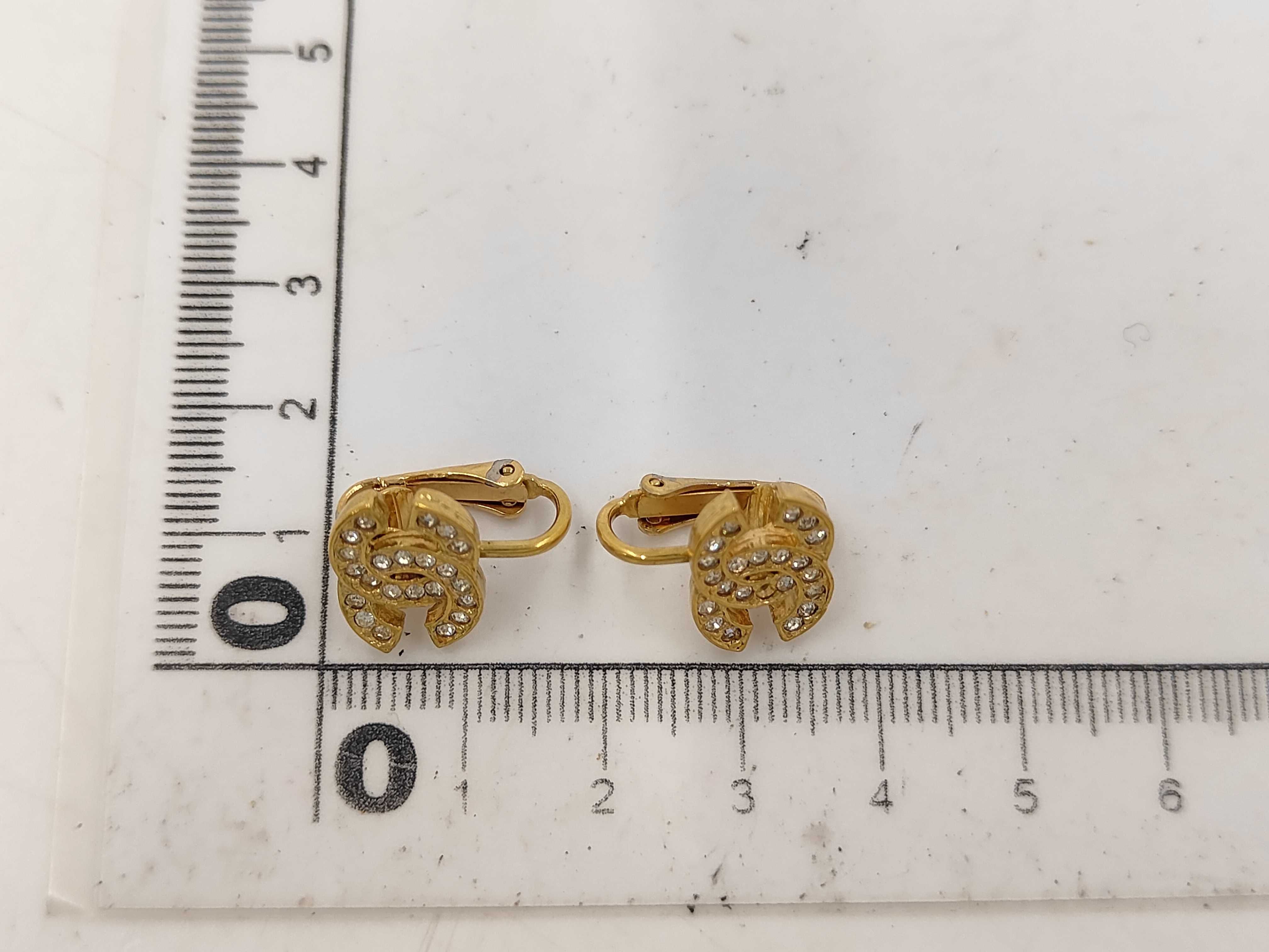 Coco Mark Rhinestone Earrings 2092 — view 6