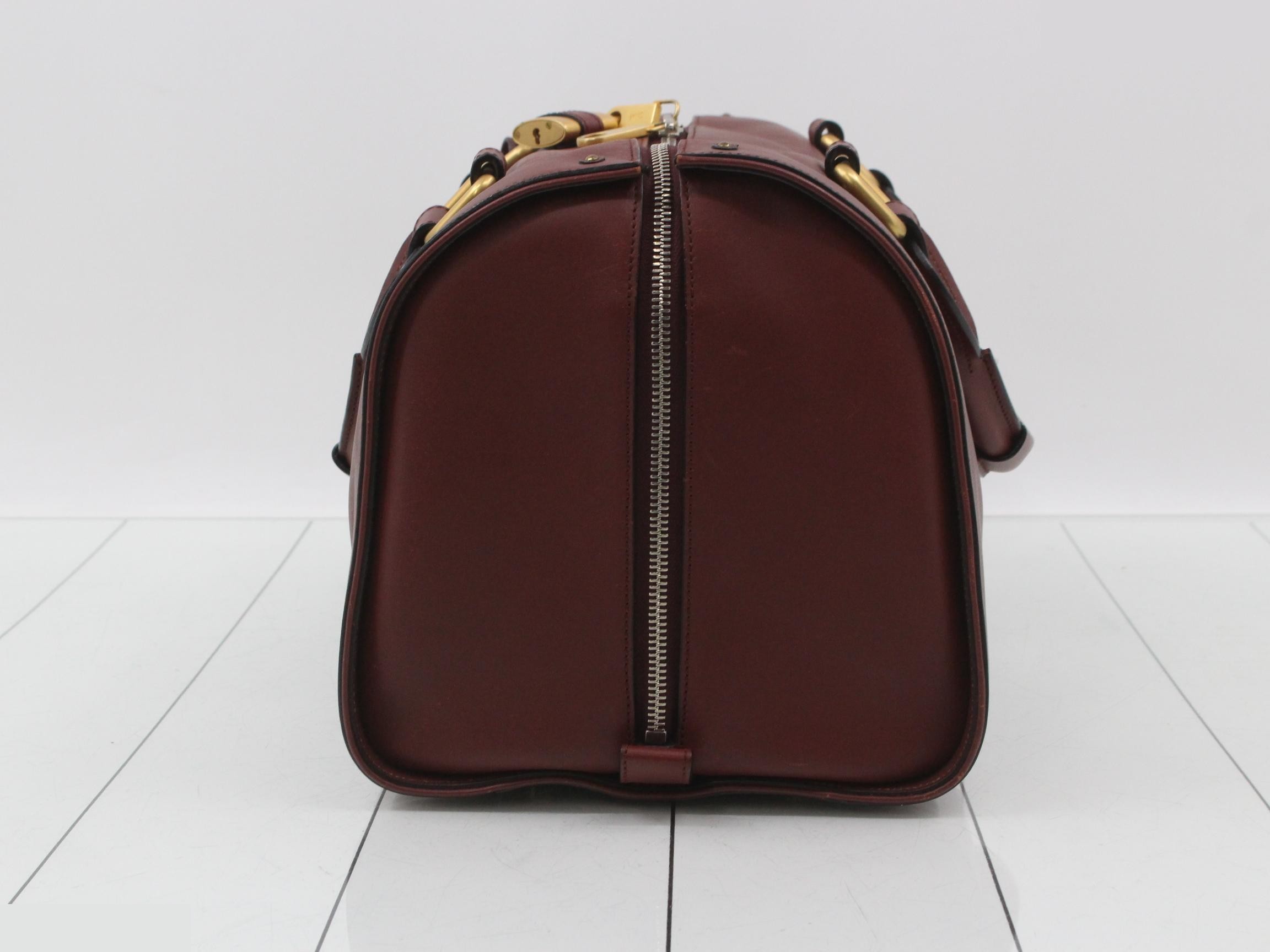Aurora Line Bag - Boston Bag - Bordeaux — view 3