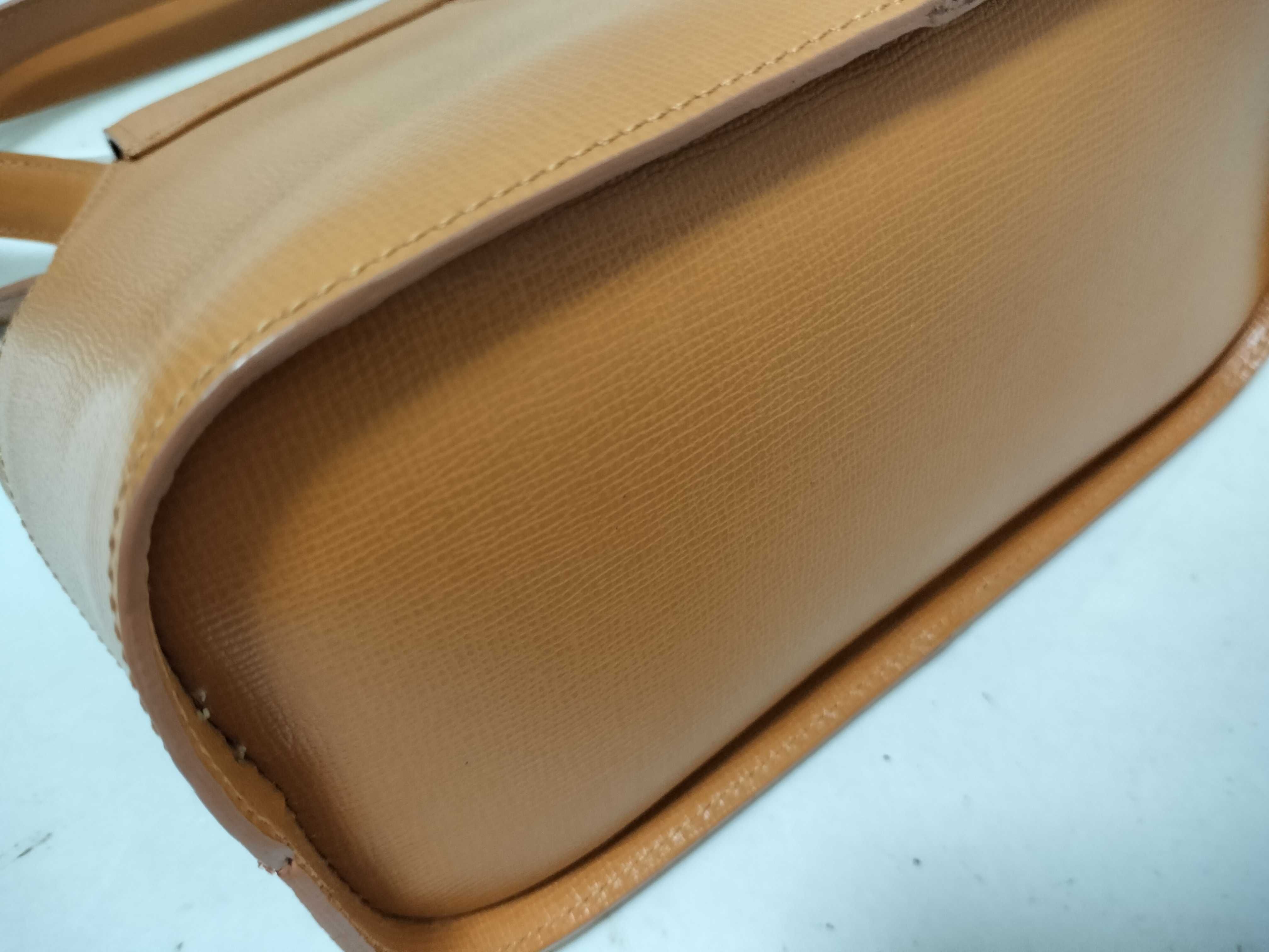 Leather Shoulder Bag, Brown Handbag — view 14