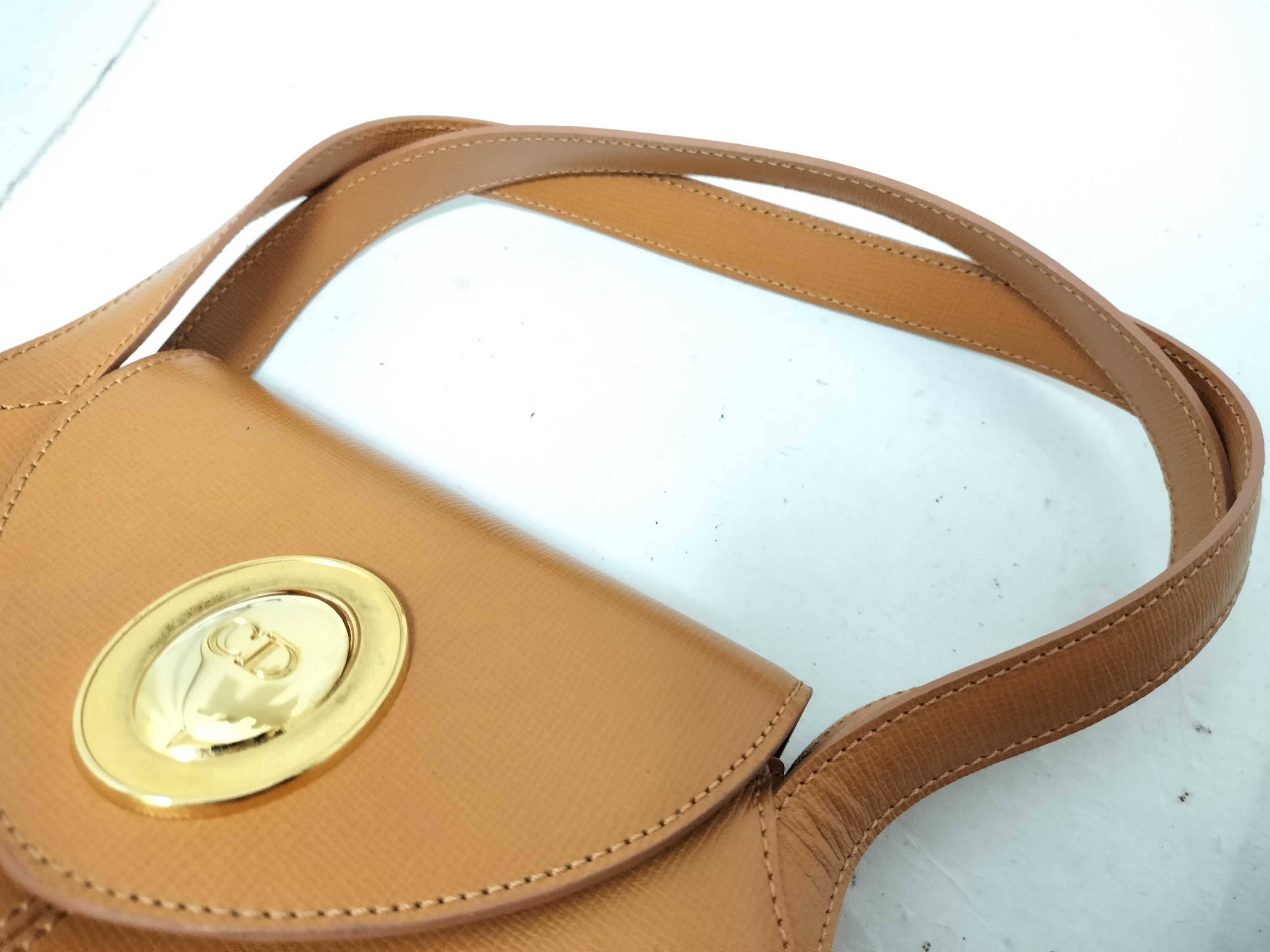 Leather Shoulder Bag, Brown Handbag — view 3
