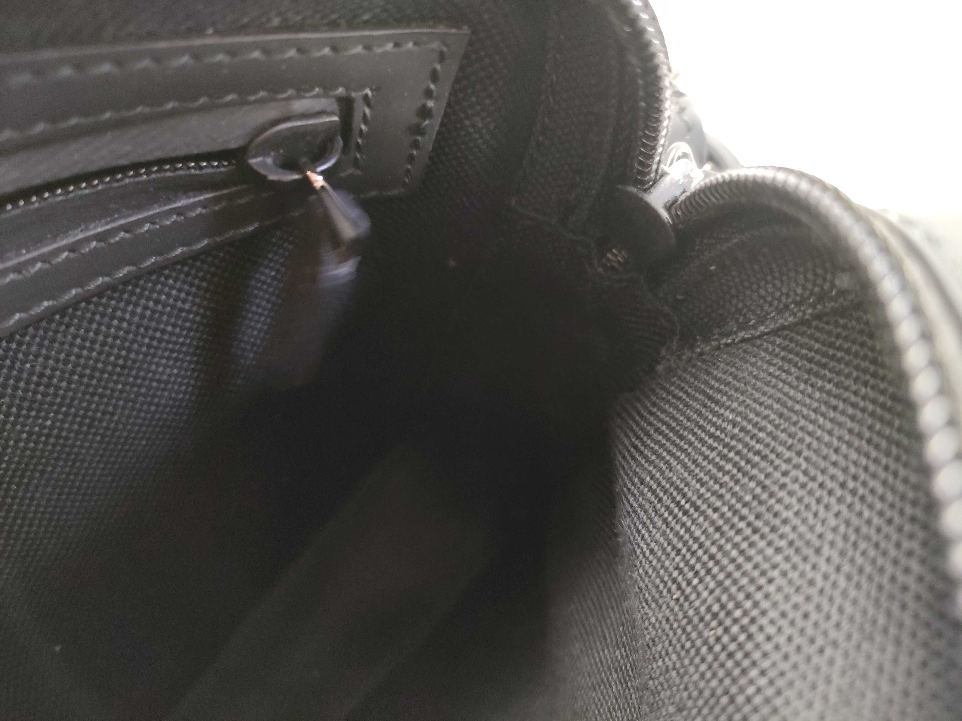 GG Rubber Shoulder Bag, Black, 771293 — view 12