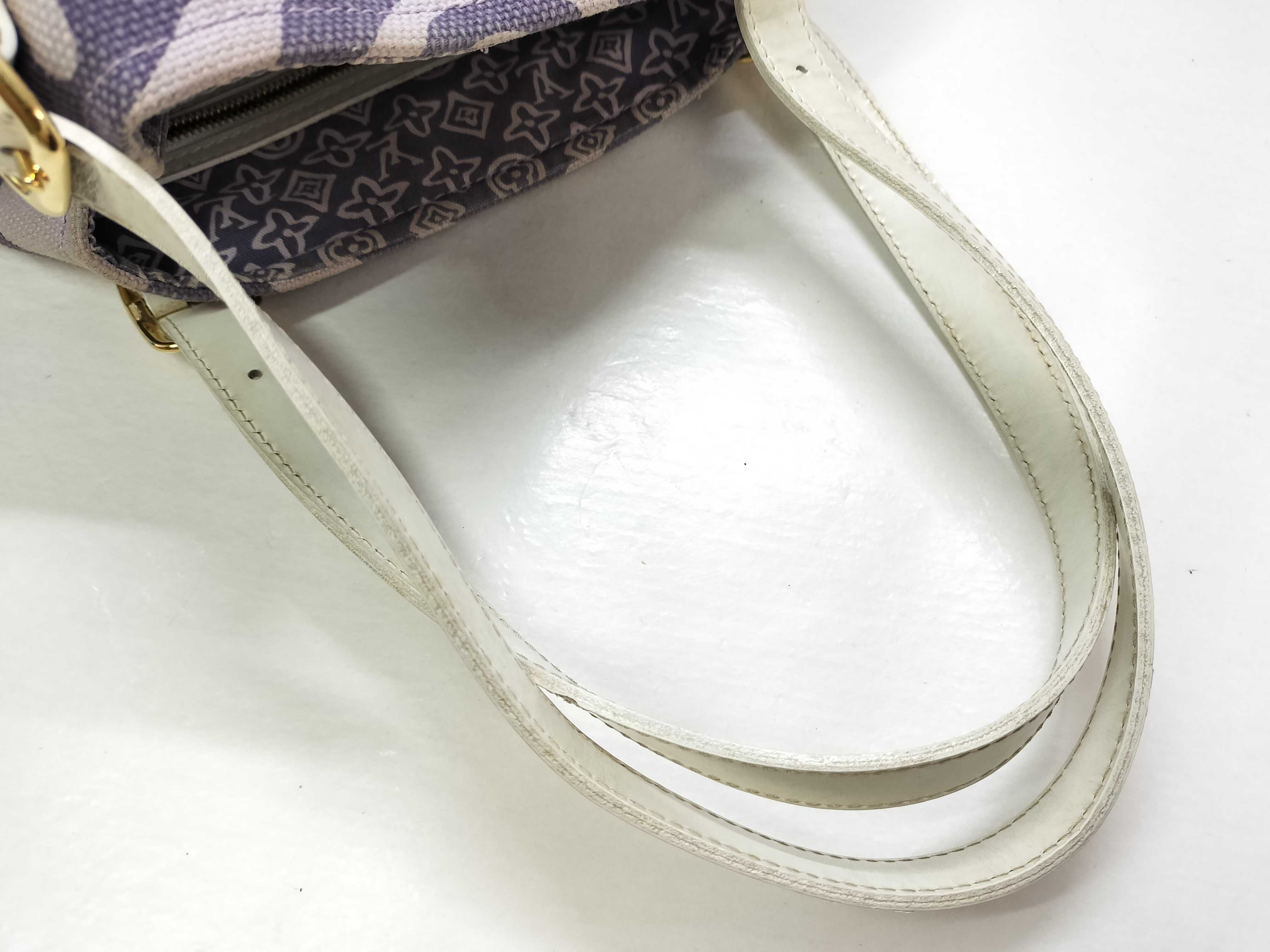 ID- Cruise Line Tahitienne PM M95680 CA1098 Purple Tote Bag — view 3