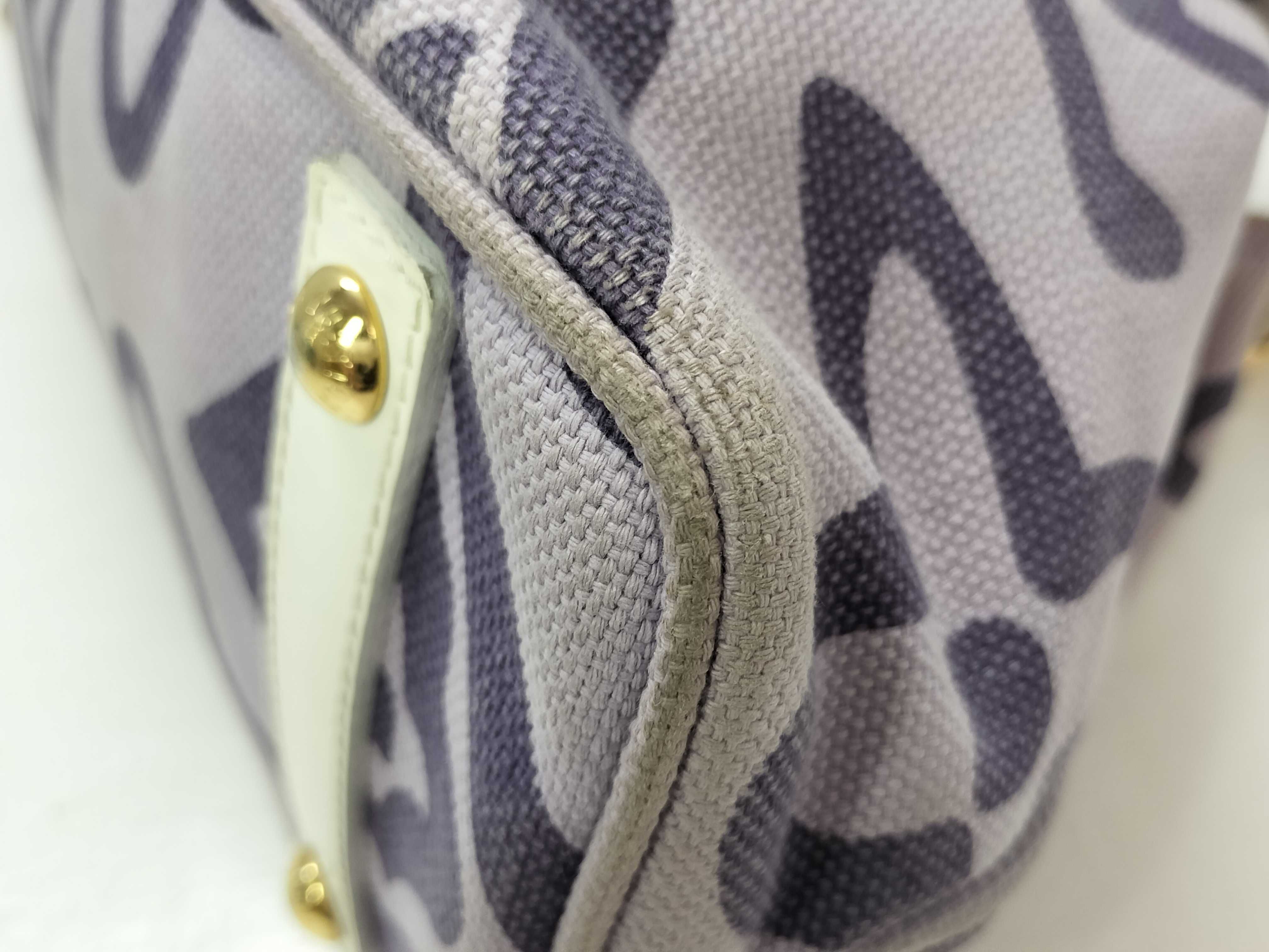 ID- Cruise Line Tahitienne PM M95680 CA1098 Purple Tote Bag — view 6