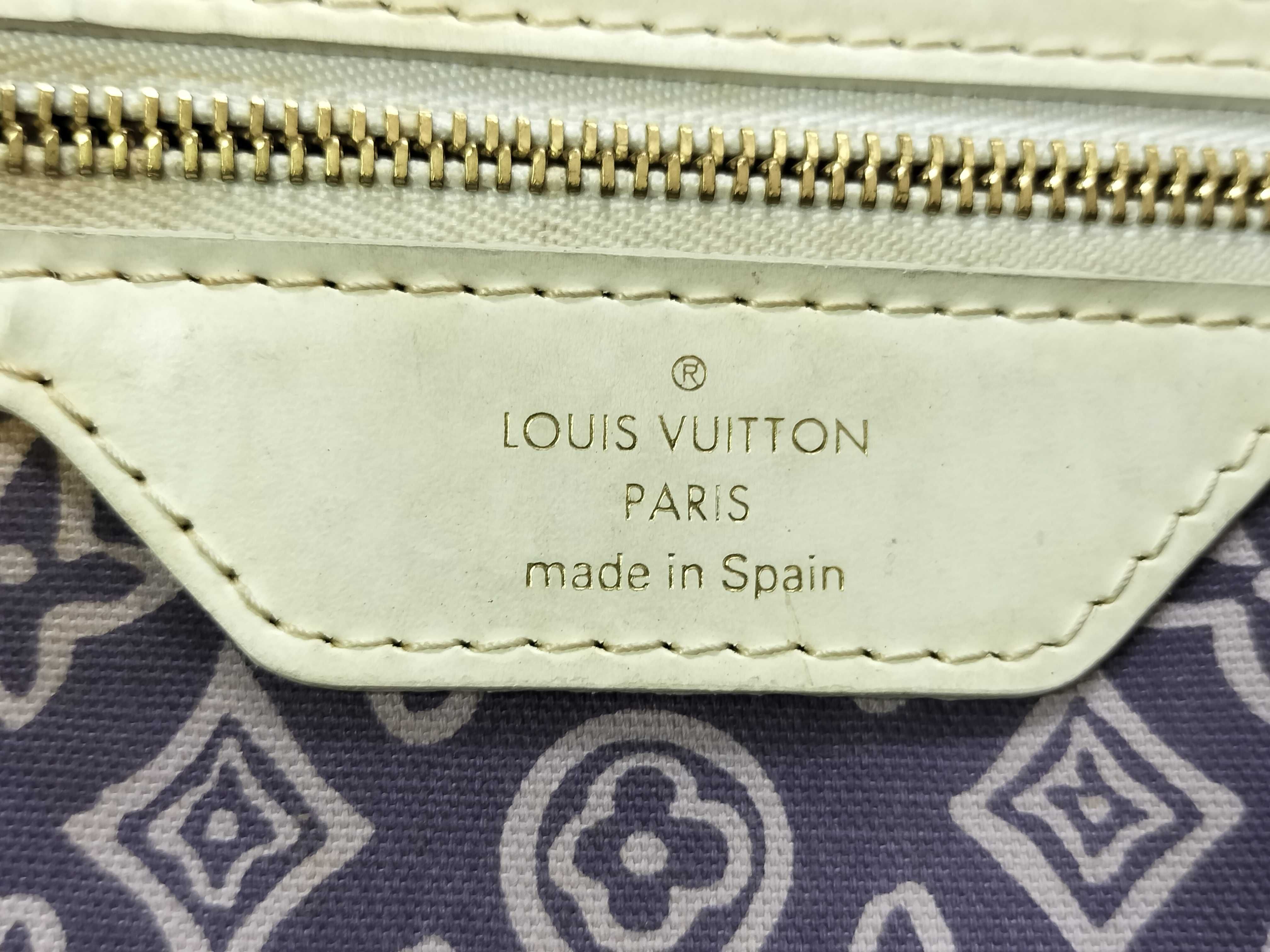 ID- Cruise Line Tahitienne PM M95680 CA1098 Purple Tote Bag — view 8