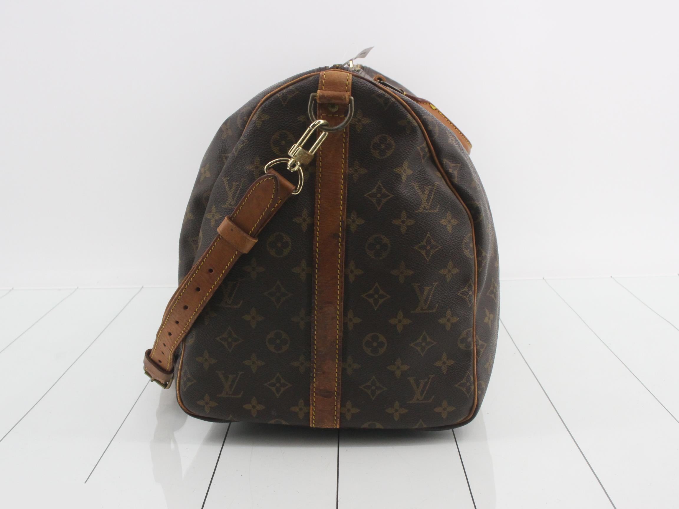 Keepall Bandoulière 55 with shoulder strap — view 3