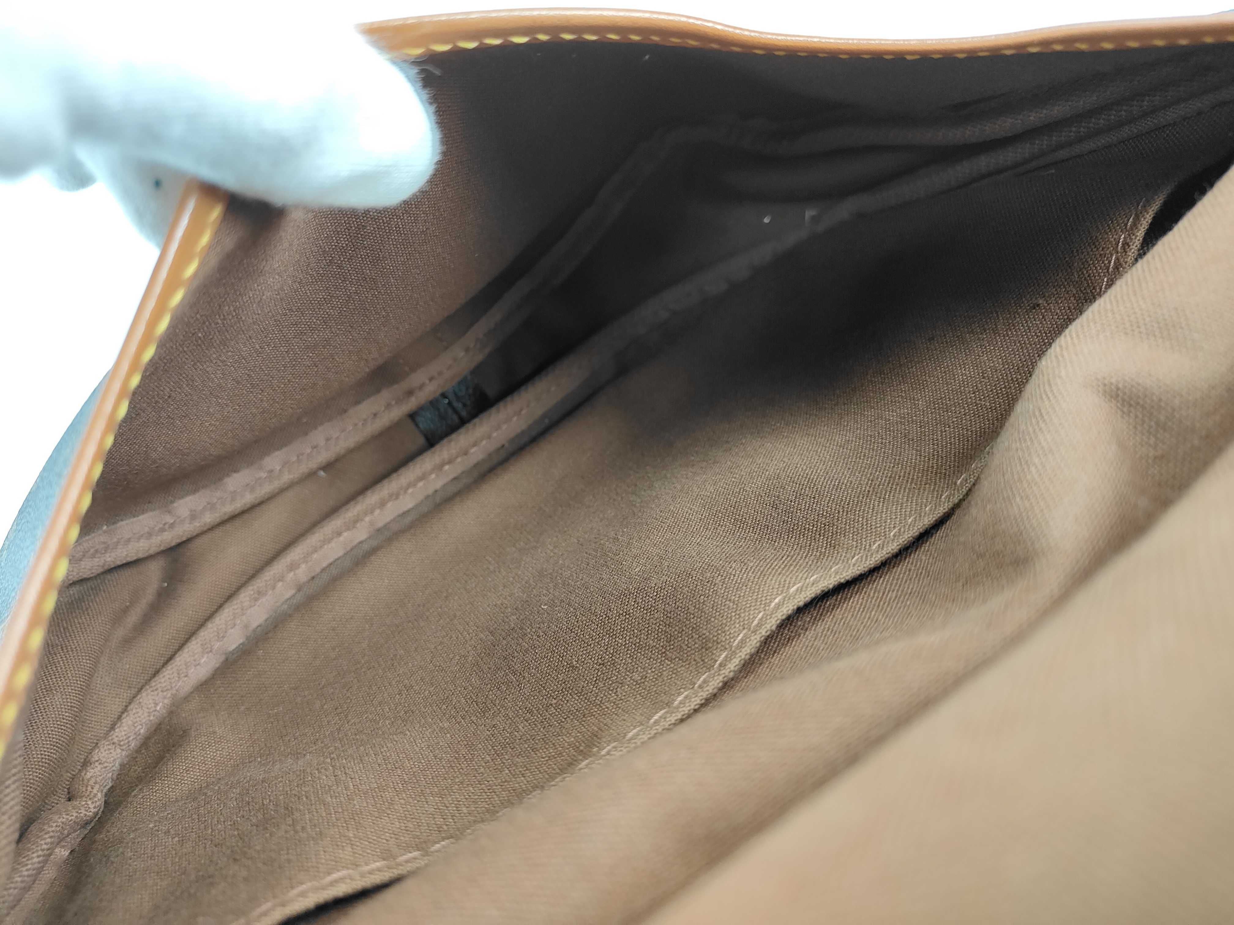 Monogram Louis Vuitton Monogram Saumur Vintage Martier Engraved Shoulder Bag — view 13