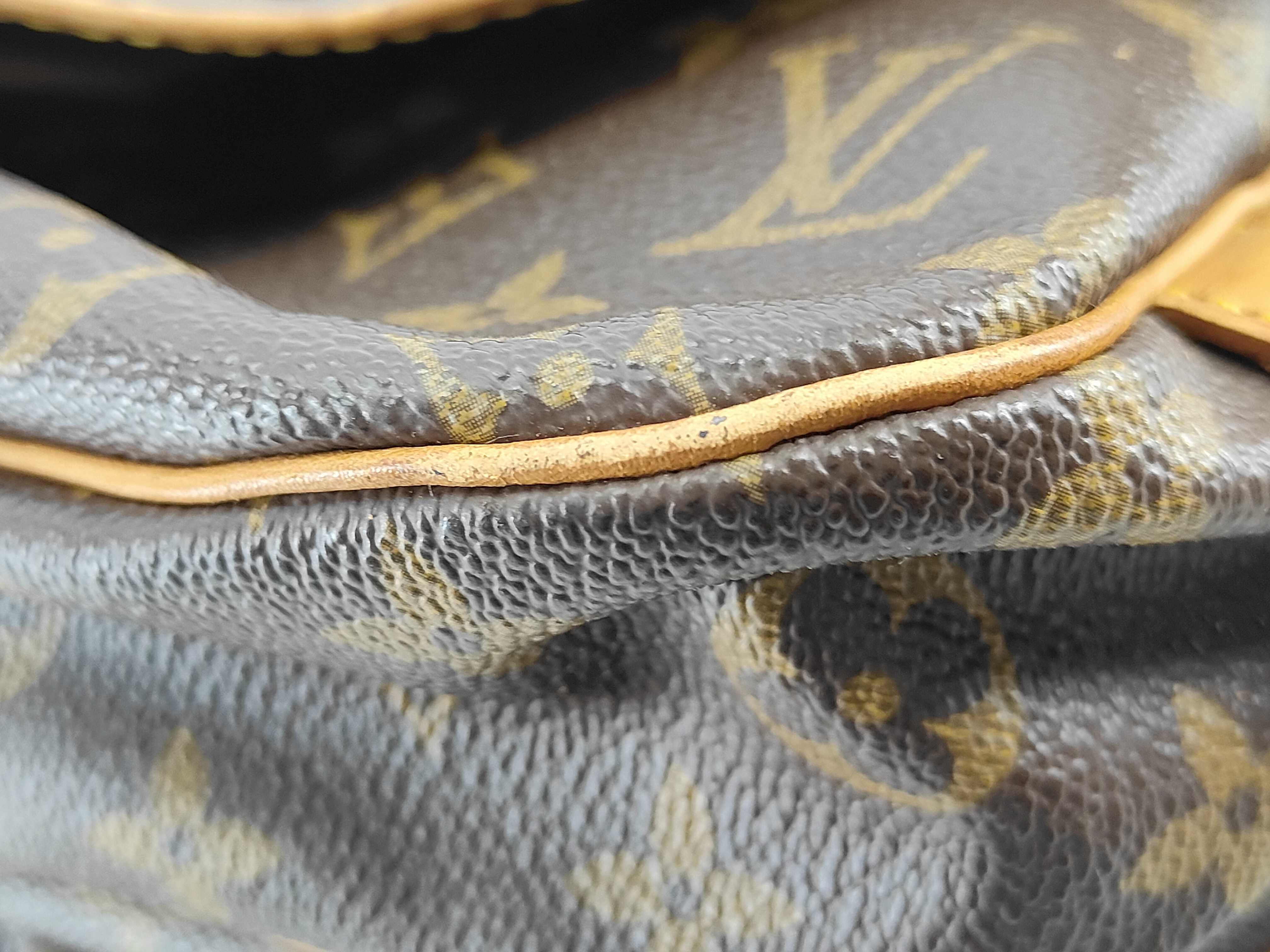 Monogram Louis Vuitton Monogram Saumur Vintage Martier Engraved Shoulder Bag — view 6