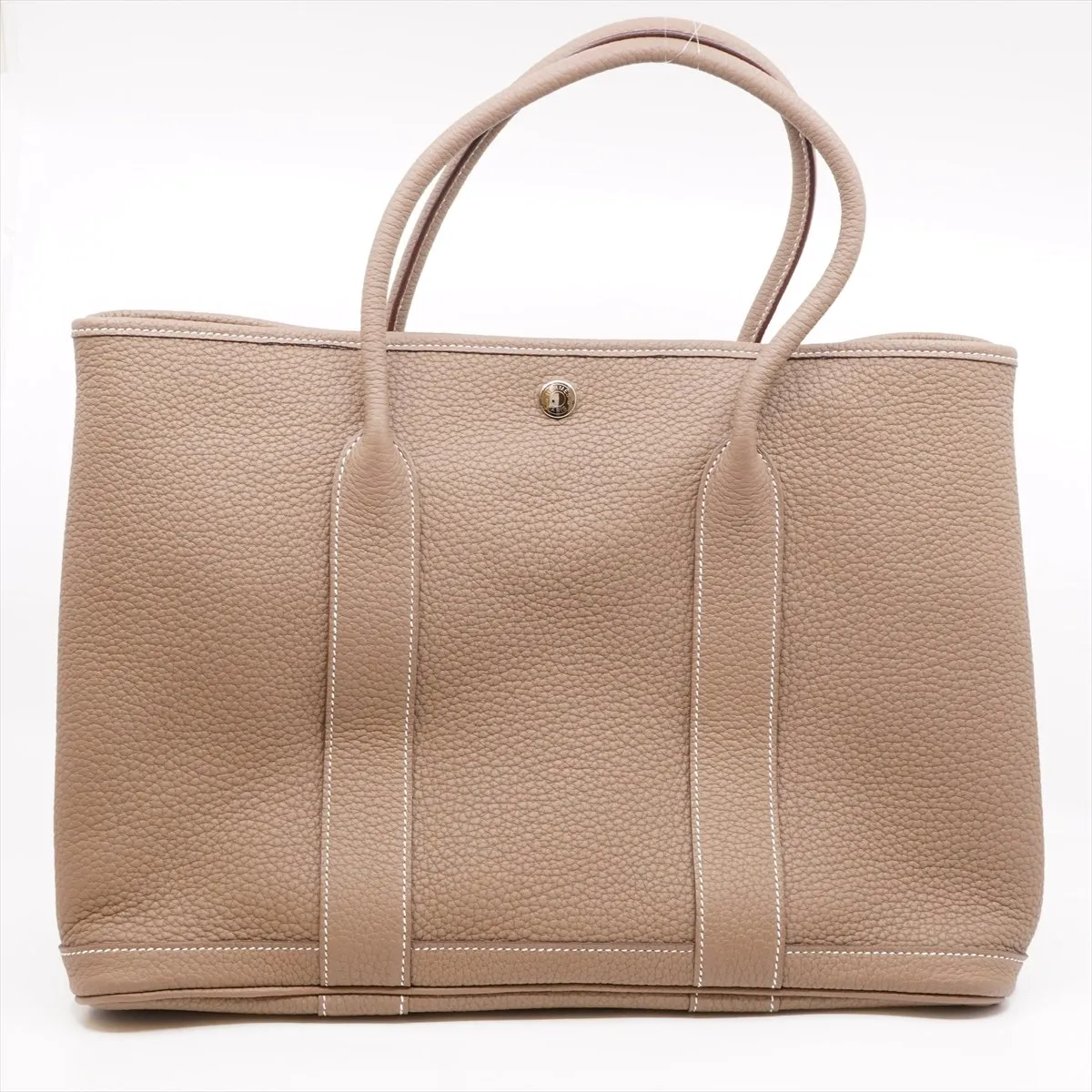 Garden Party 36 PM Negonda Tote Bag Etoupe Silver Hardware A:2017 Storage bag included — view 2