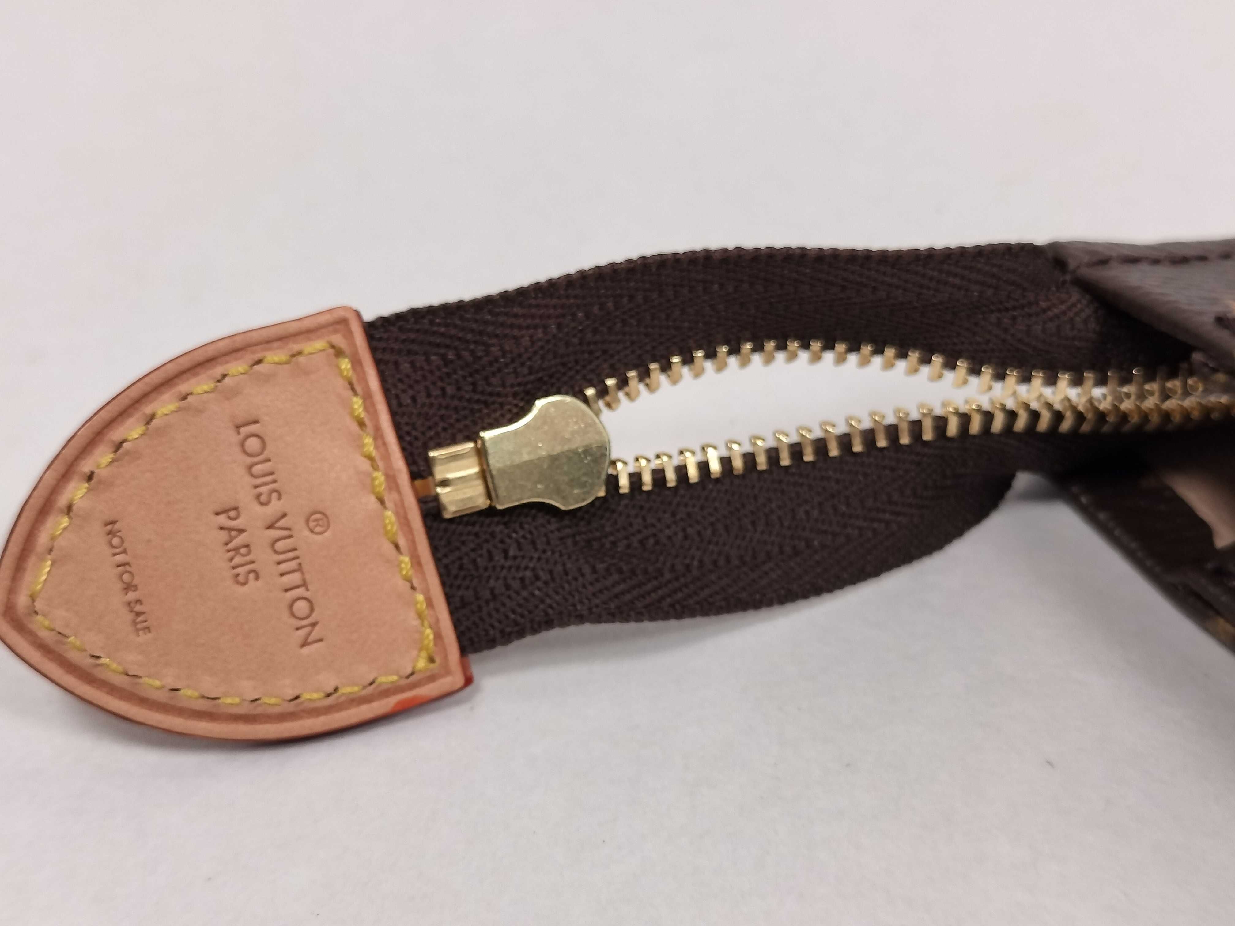 Monogram Pochette Toilette 26 M47542 Brown Clutch Bag (RFID detected) — view 12