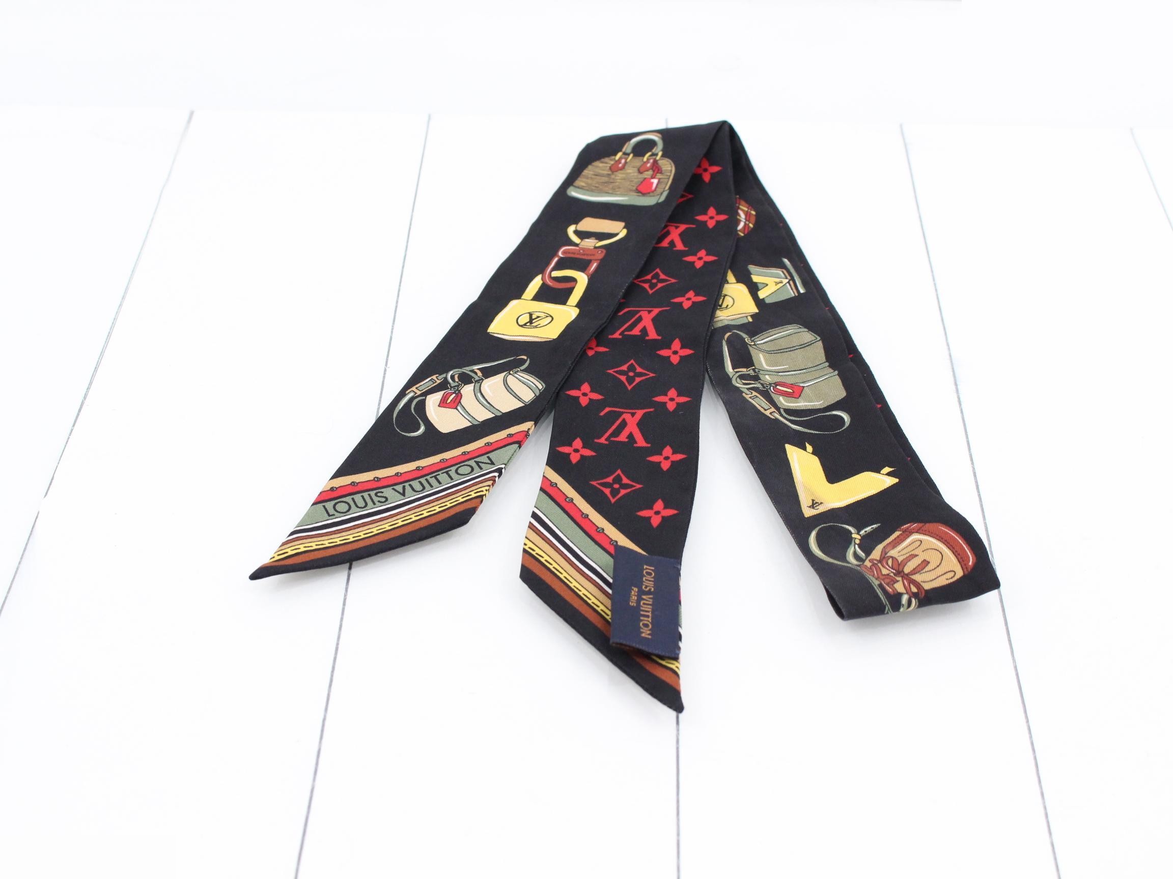Silk Twilly Black — view 2