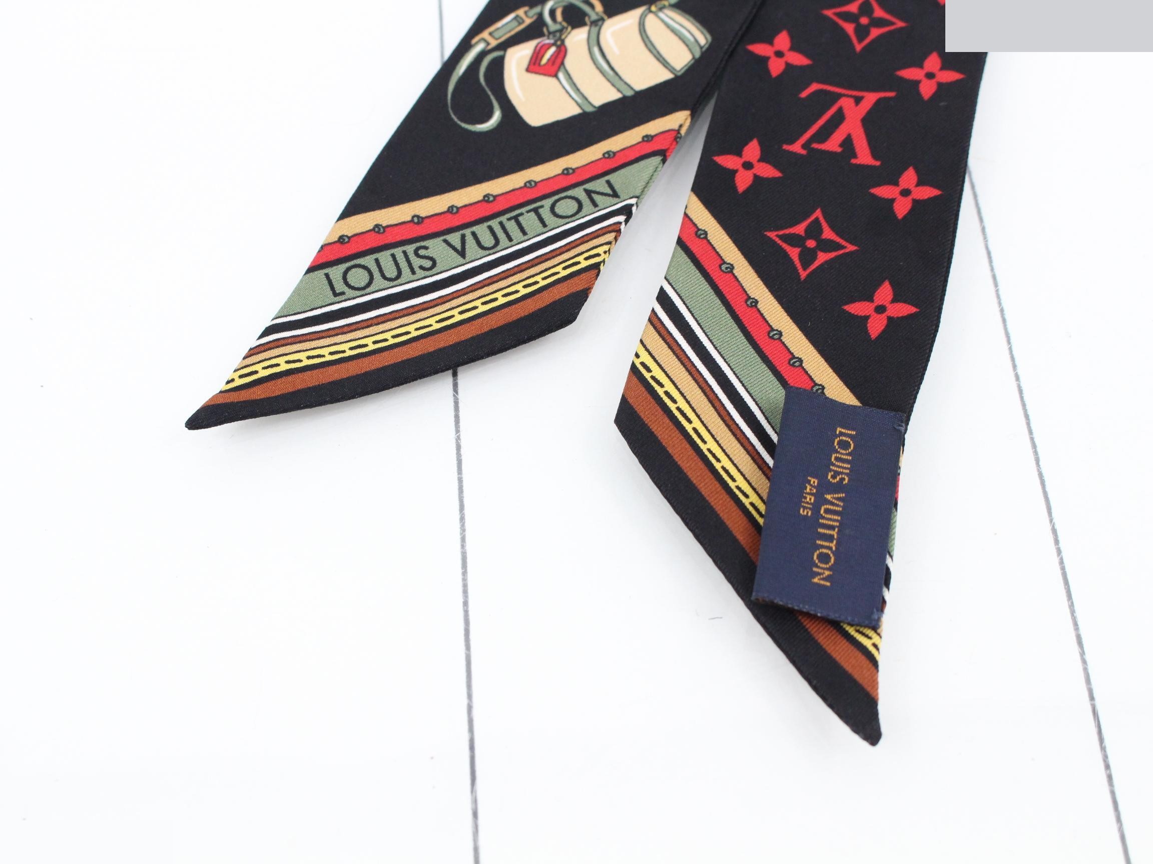 Silk Twilly Black — view 3