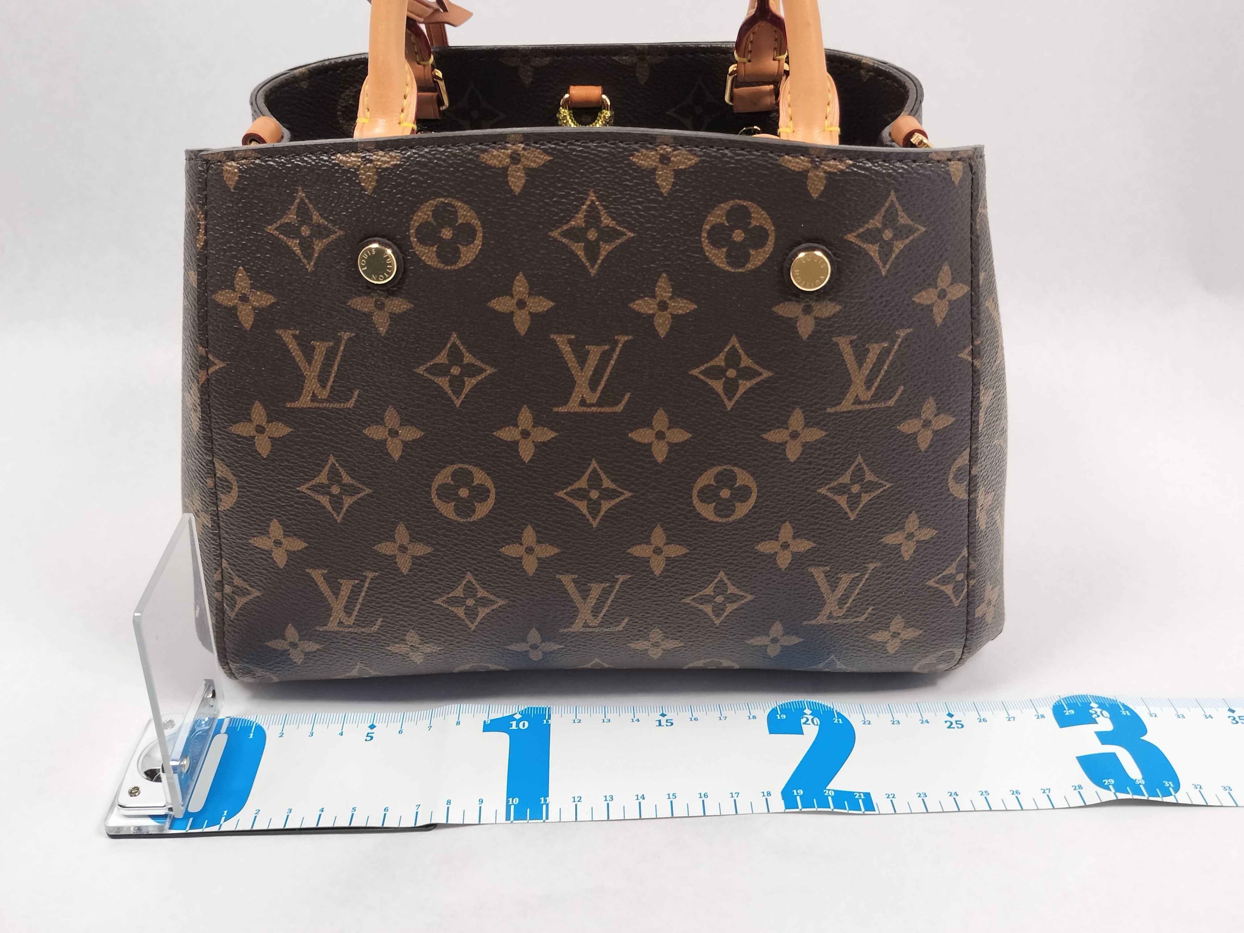 Monogram LV Montaigne MM Monogram M41056 TR1186 Brown Handbag — view 2