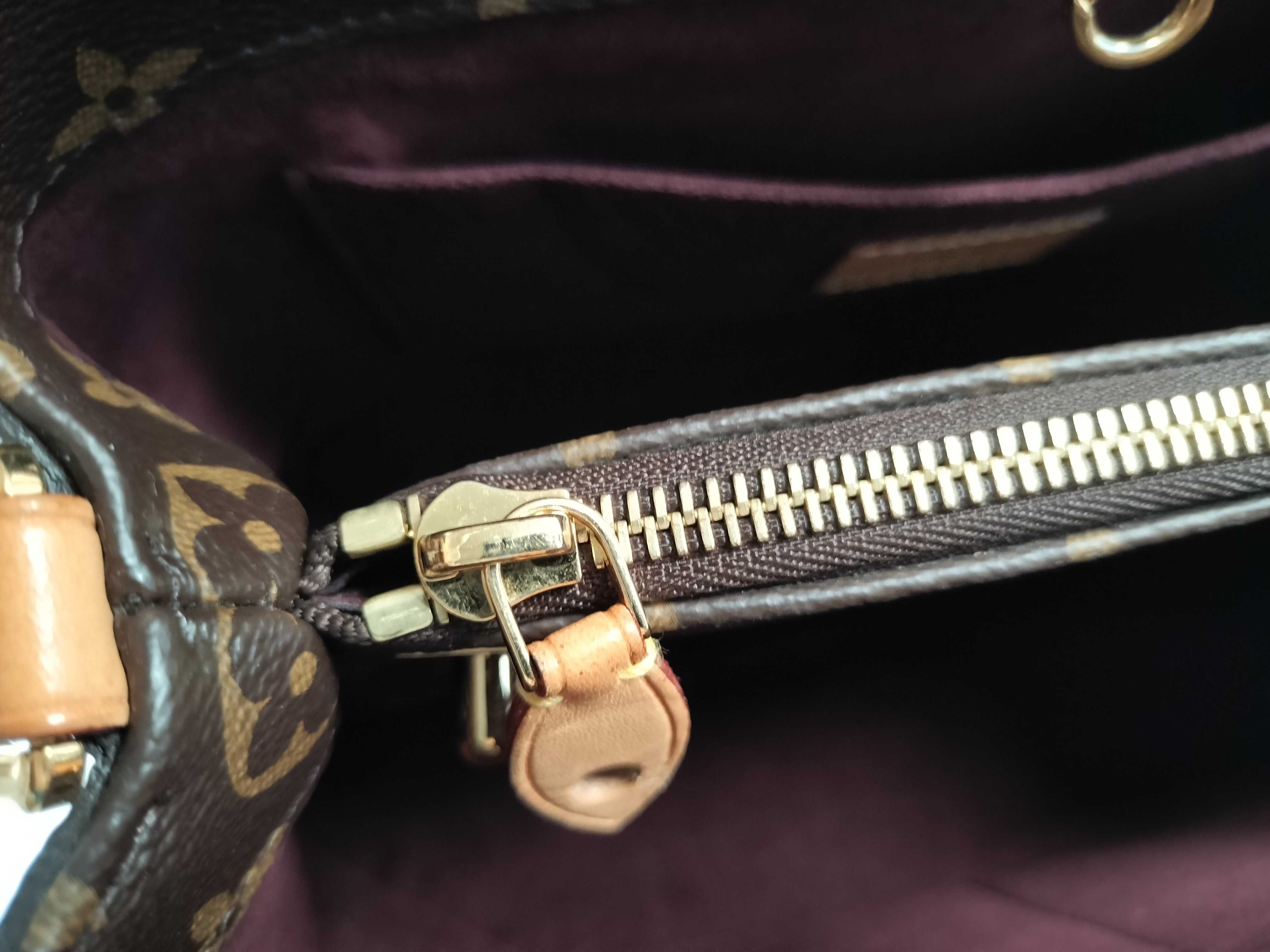 Monogram LV Montaigne MM Monogram M41056 TR1186 Brown Handbag — view 12
