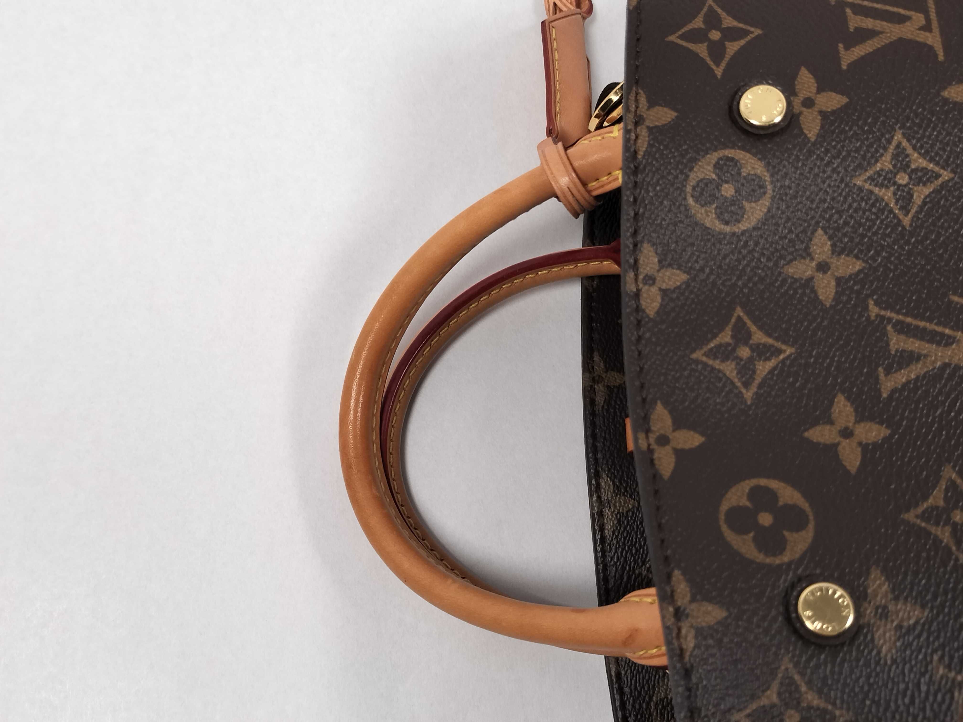 Monogram LV Montaigne MM Monogram M41056 TR1186 Brown Handbag — view 3