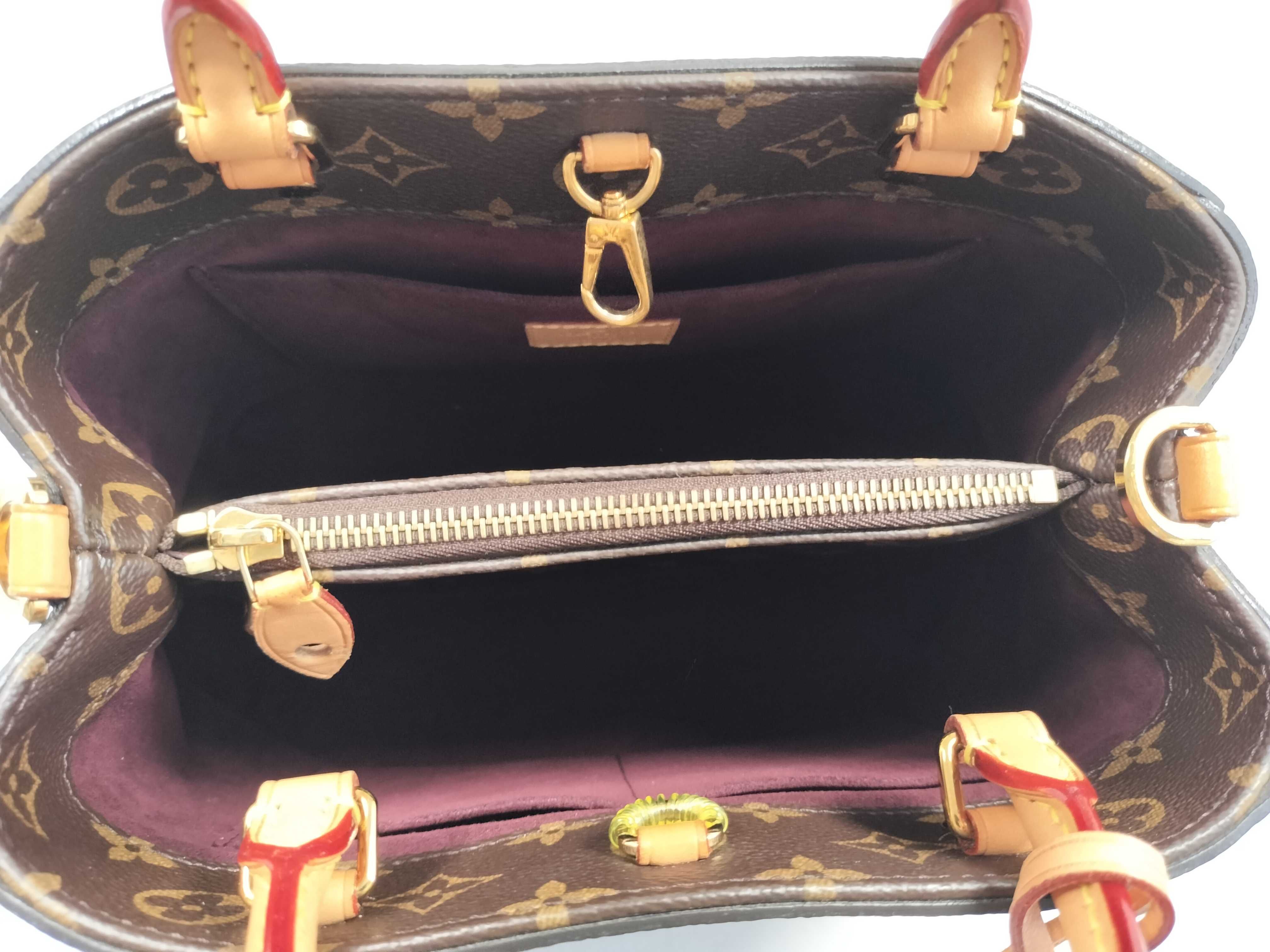 Monogram LV Montaigne MM Monogram M41056 TR1186 Brown Handbag — view 9