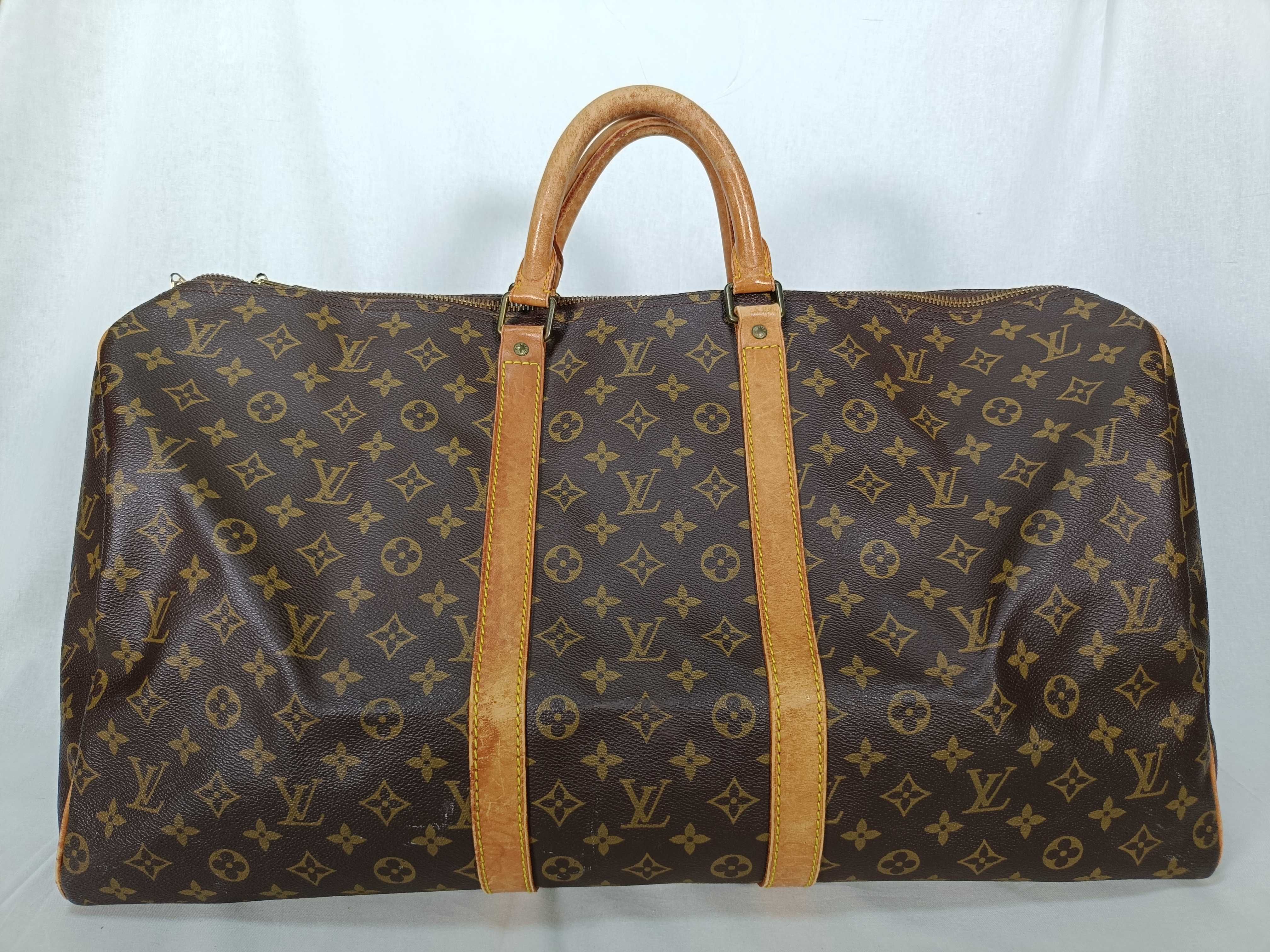 Monogram Keepall 55 M41424 Brown MI881 Boston Bag