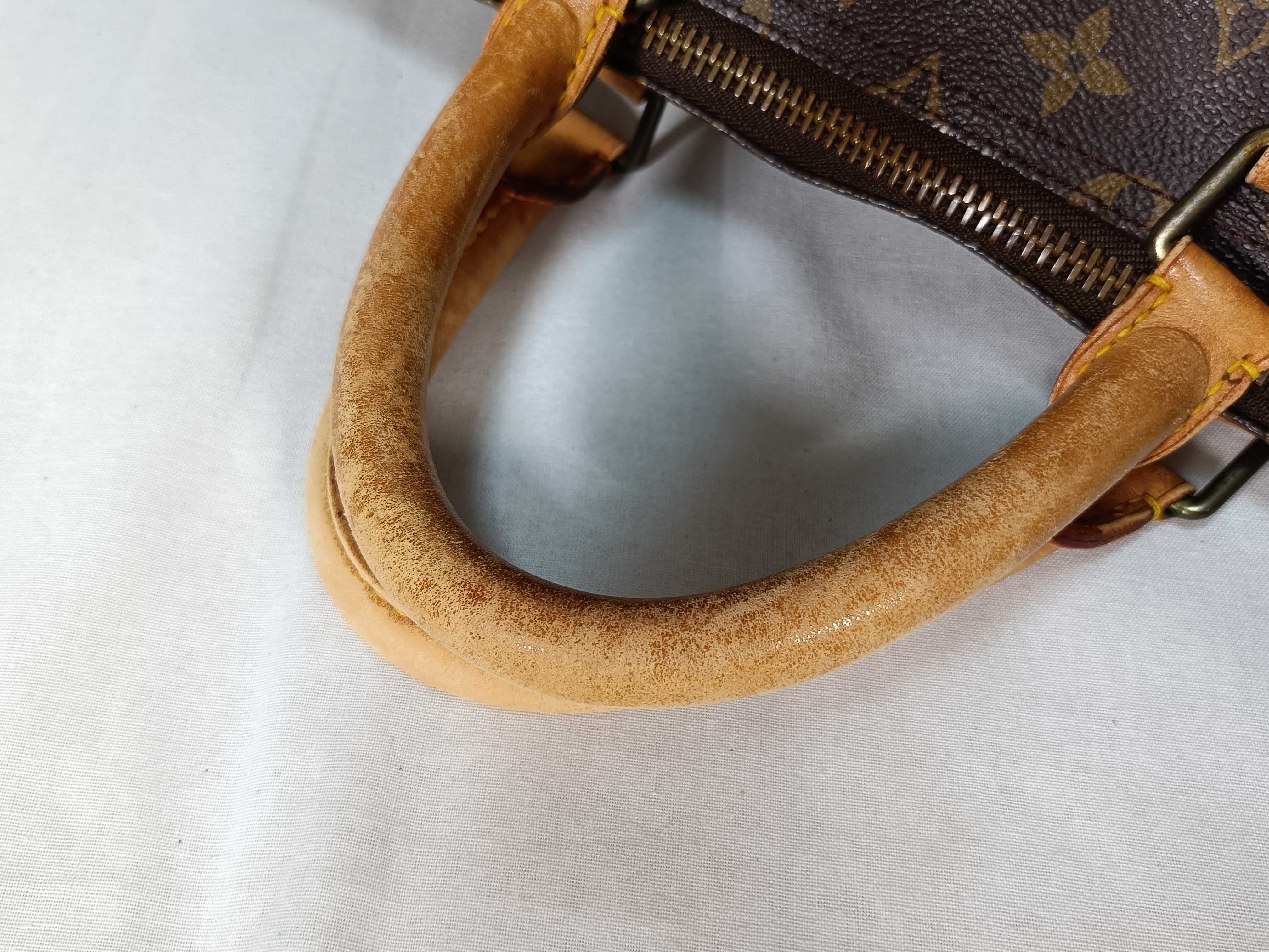 Monogram Keepall 55 M41424 Brown MI881 Boston Bag — view 11