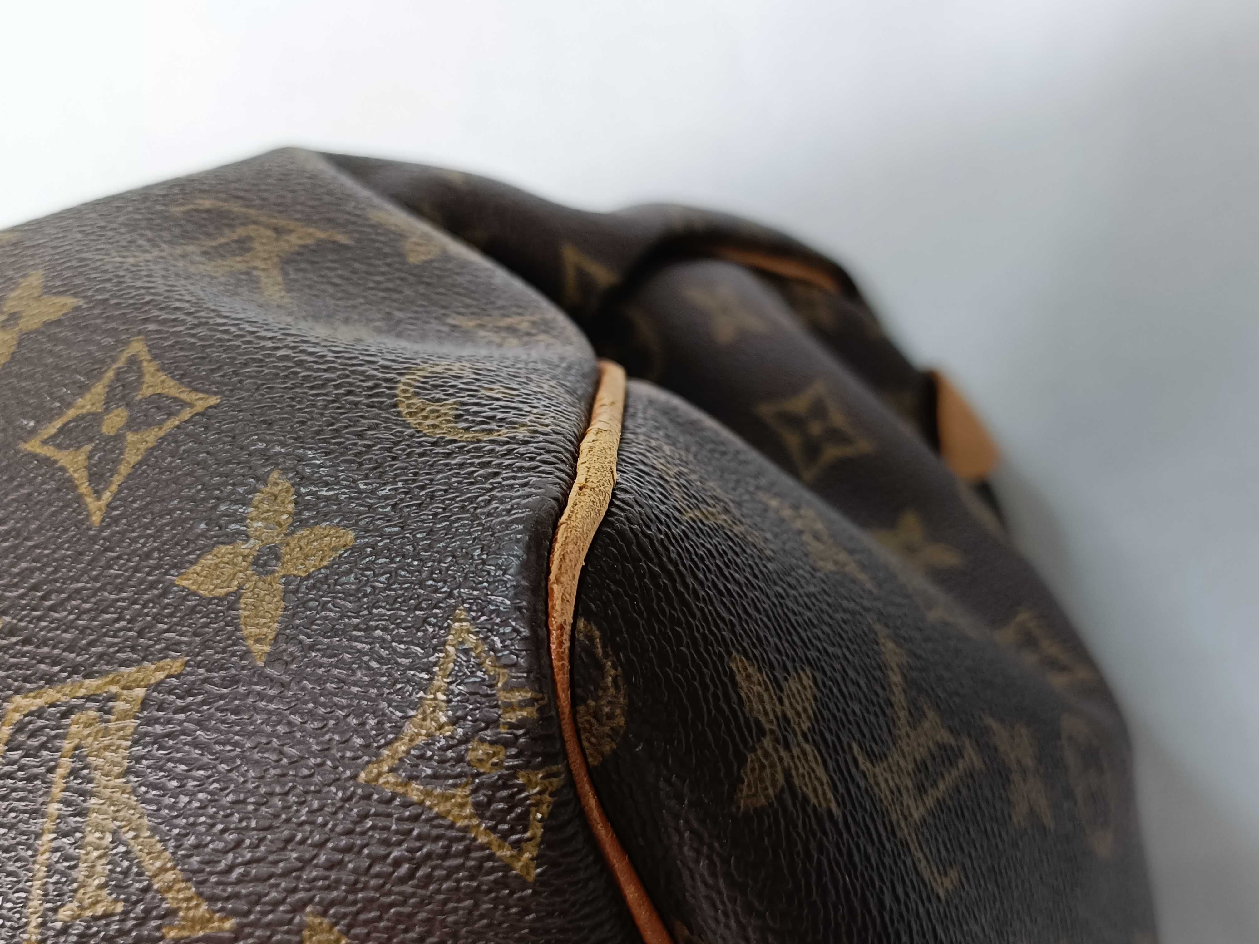 Monogram Keepall 55 M41424 Brown MI881 Boston Bag — view 8