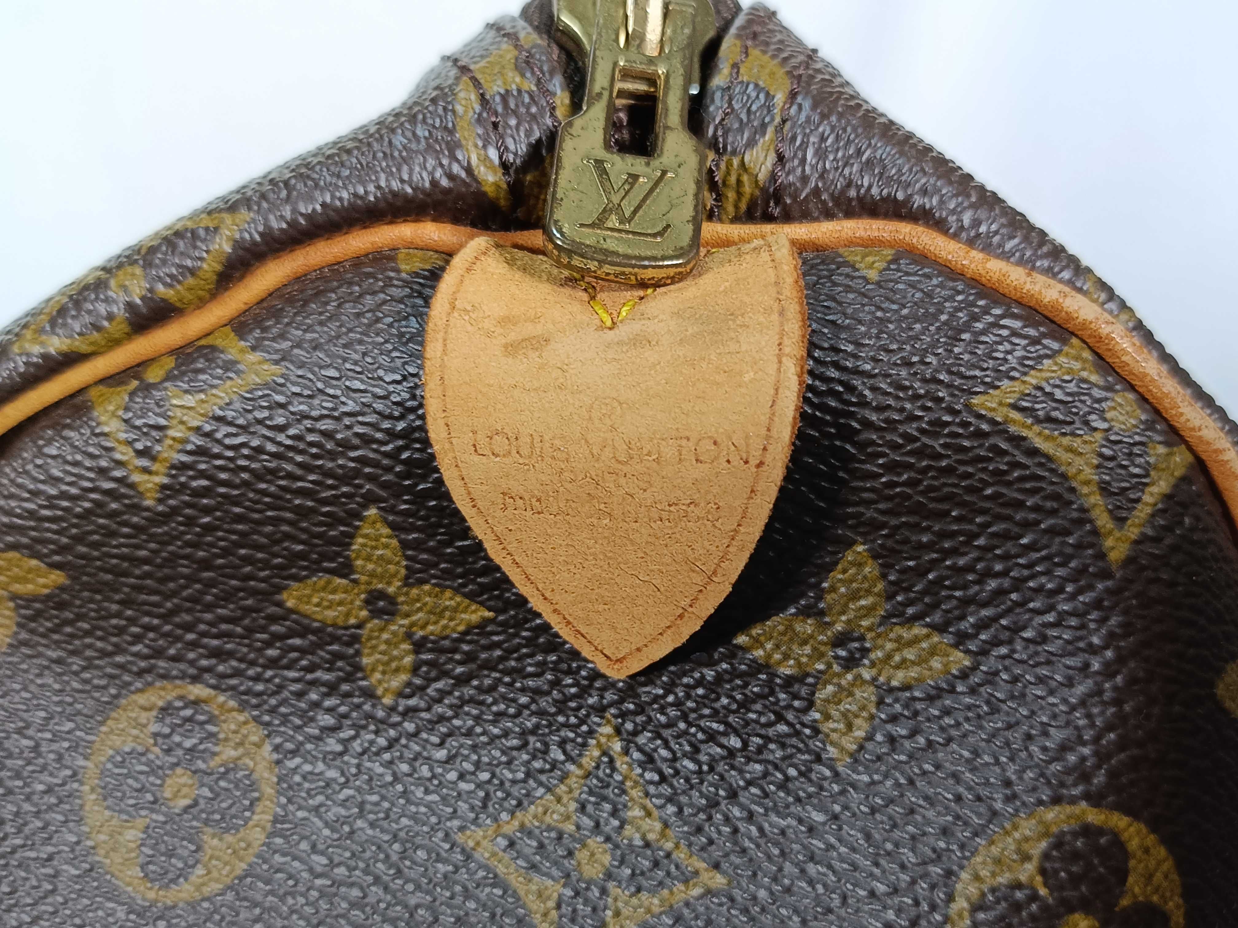 Monogram Keepall 55 M41424 Brown MI881 Boston Bag — view 9
