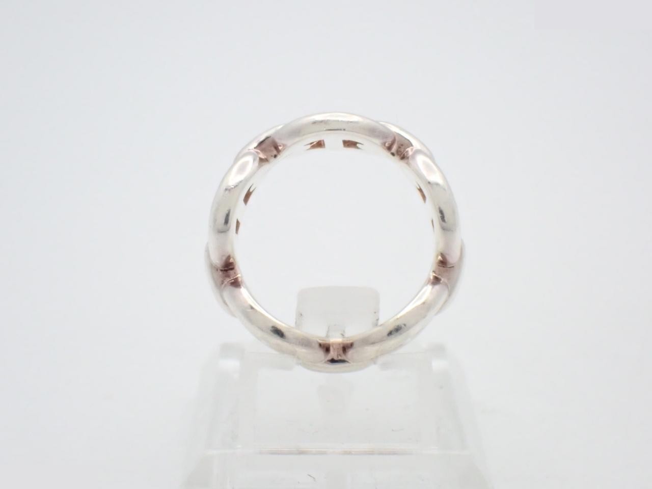 925/5.9g Chaine d'Ancre Enchainée Ring, Stamped #51 — view 3
