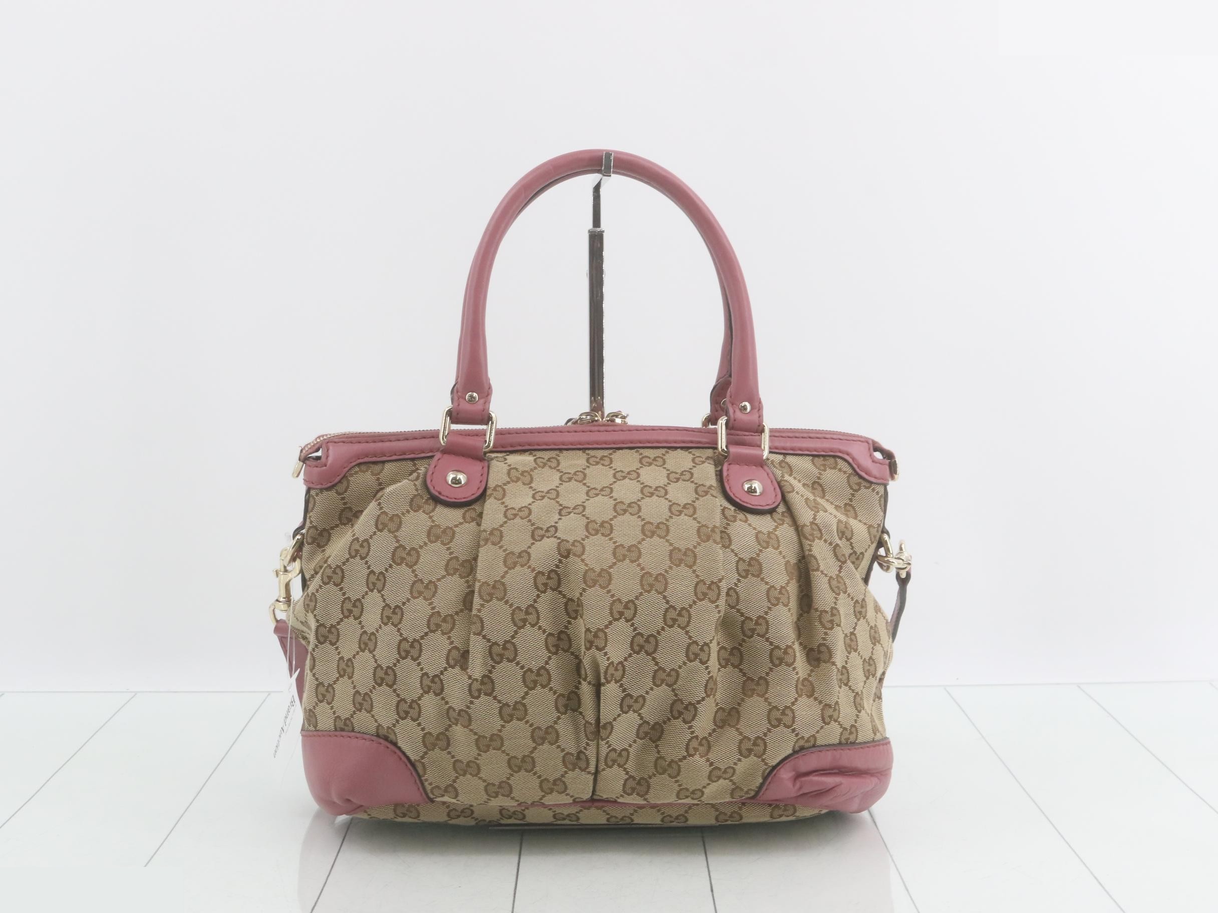 Sukey GG Canvas 2-Way Shoulder Bag (247902) - Includes Strap — view 2