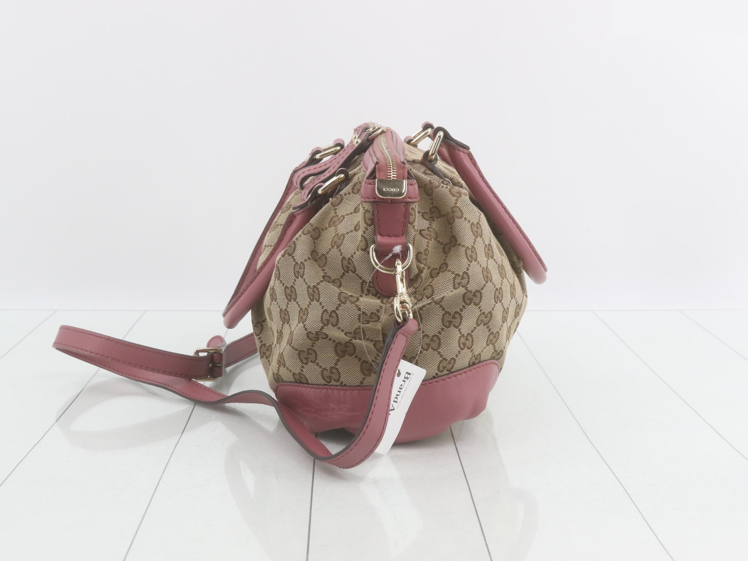 Sukey GG Canvas 2-Way Shoulder Bag (247902) - Includes Strap — view 3