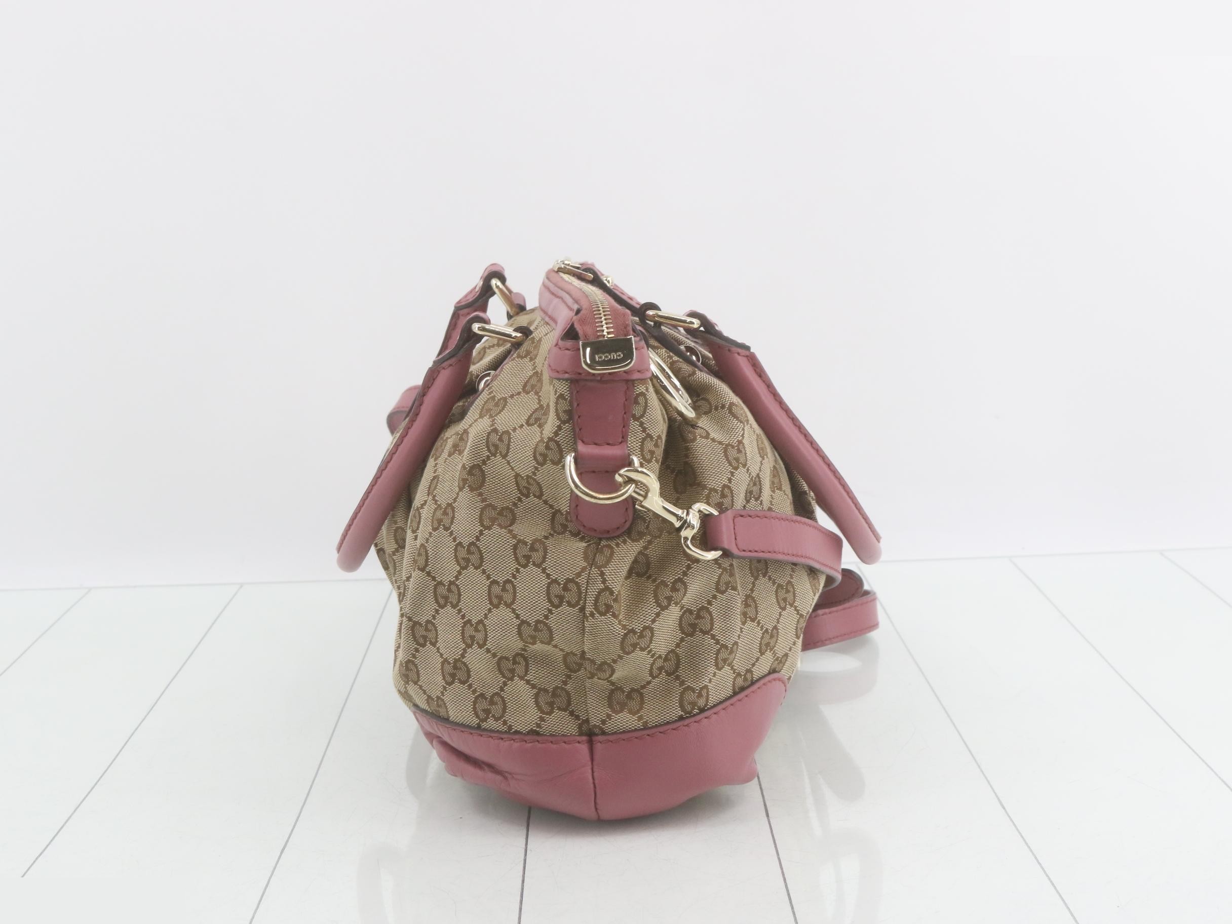 Sukey GG Canvas 2-Way Shoulder Bag (247902) - Includes Strap — view 4