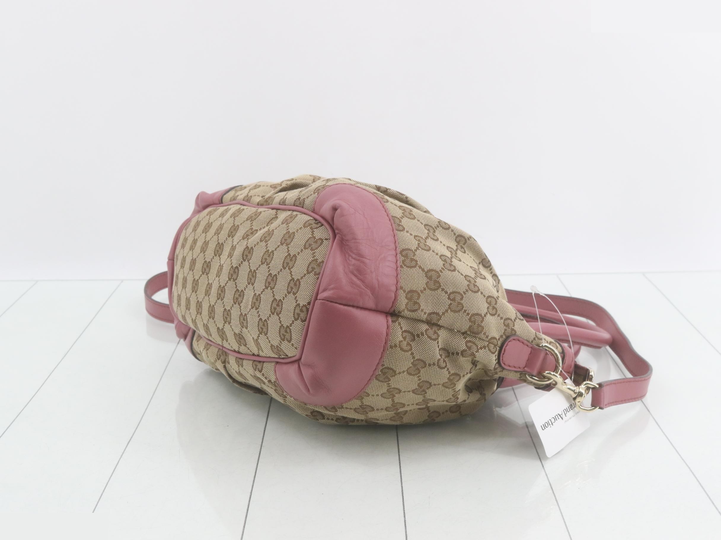 Sukey GG Canvas 2-Way Shoulder Bag (247902) - Includes Strap — view 6