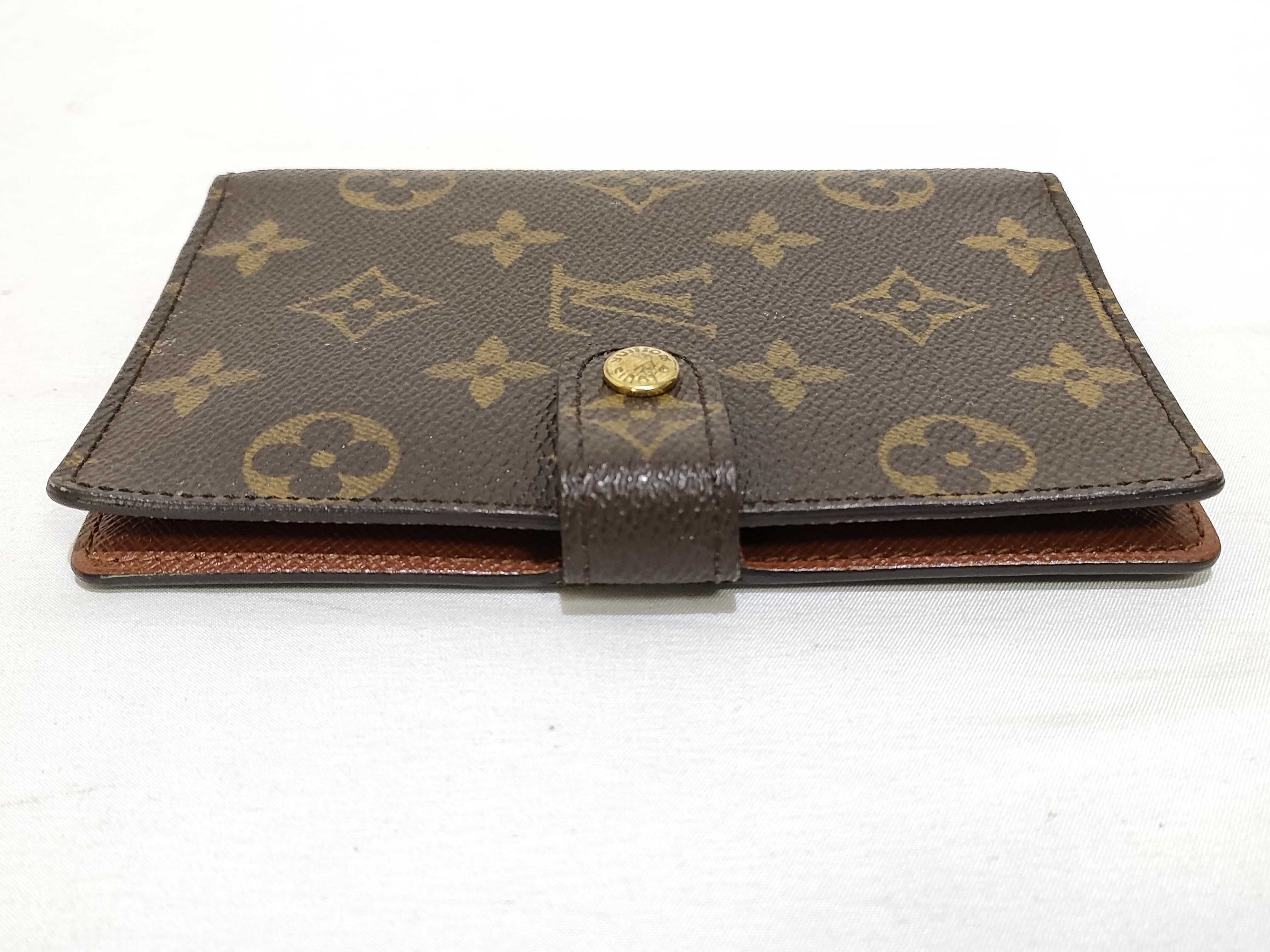 Monogram Agenda PM Monogram Notebook Cover, Schedule Book, 6-ring System Notebook, Leather Notebook Cover — view 6