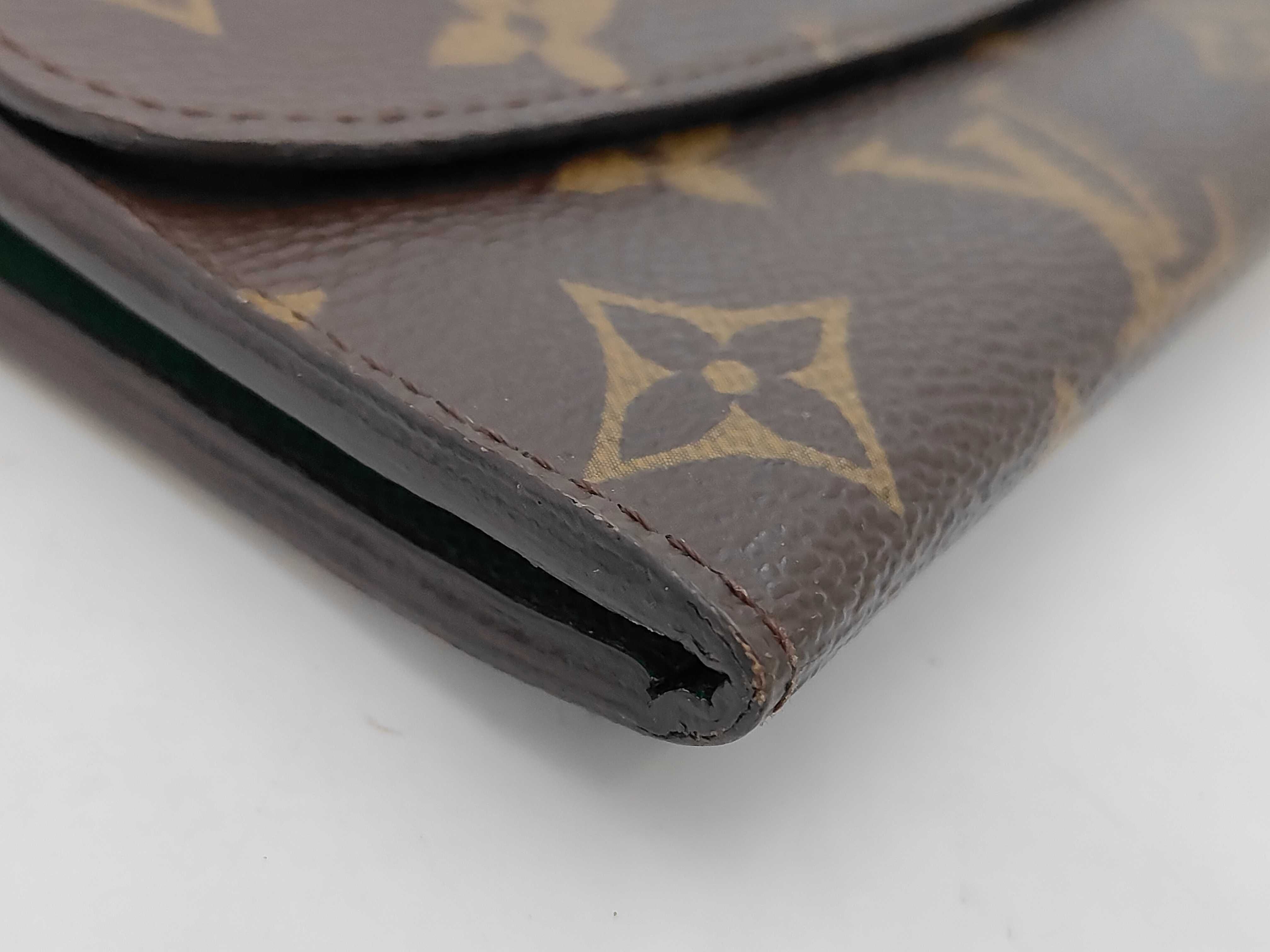 Monogram Louis Vuitton Monogram Portefeuille Emilie Vert CA1190 Wallet — view 3