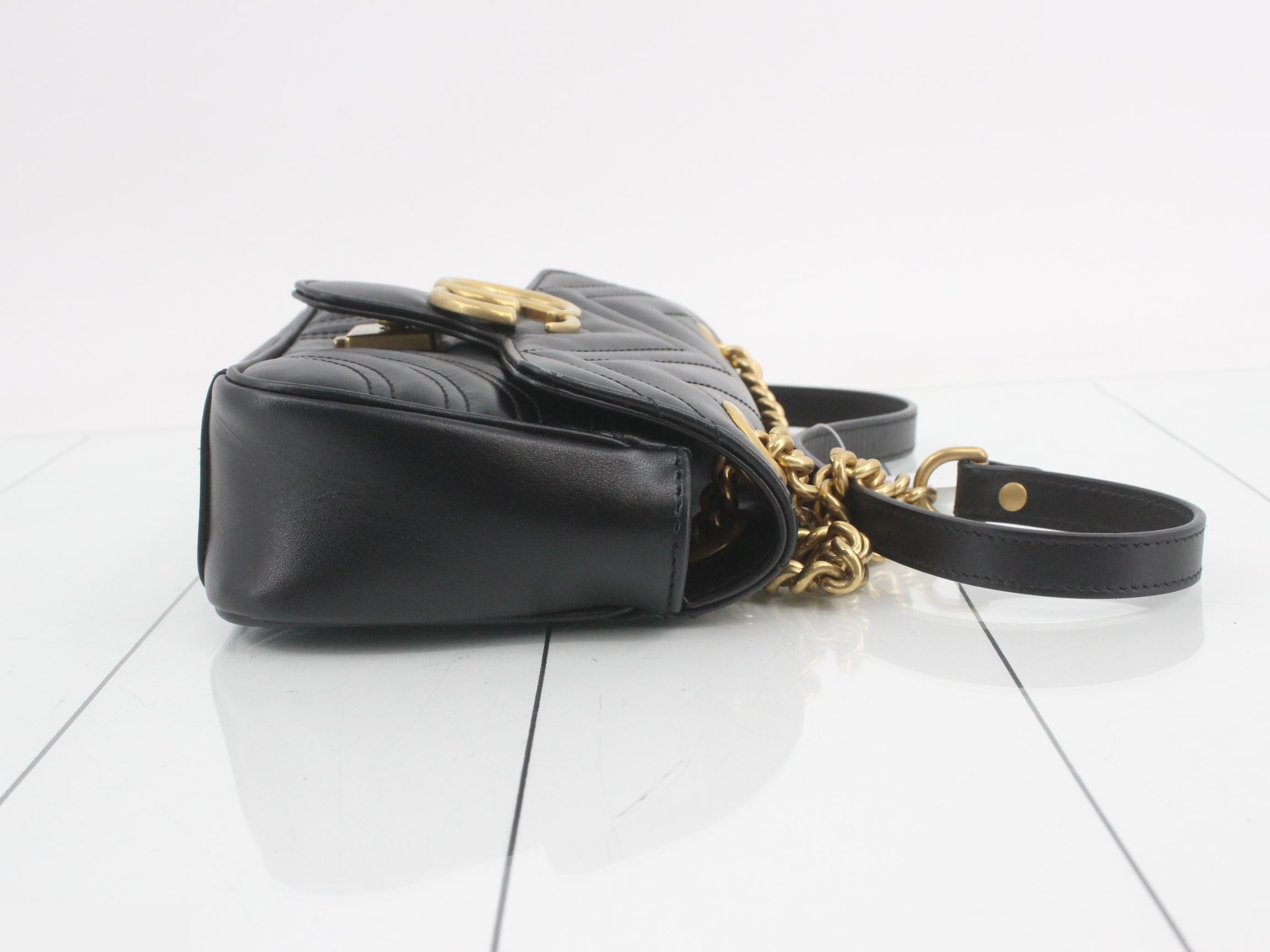 GG Marmont Quilted Shoulder Bag — view 3