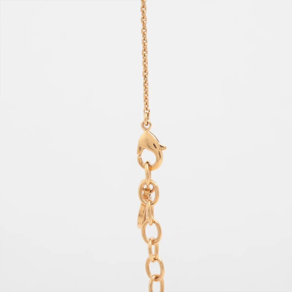 M00368 Collier Petit Louis LE2243 Necklace, GP x Rhinestone, Gold, — view 3