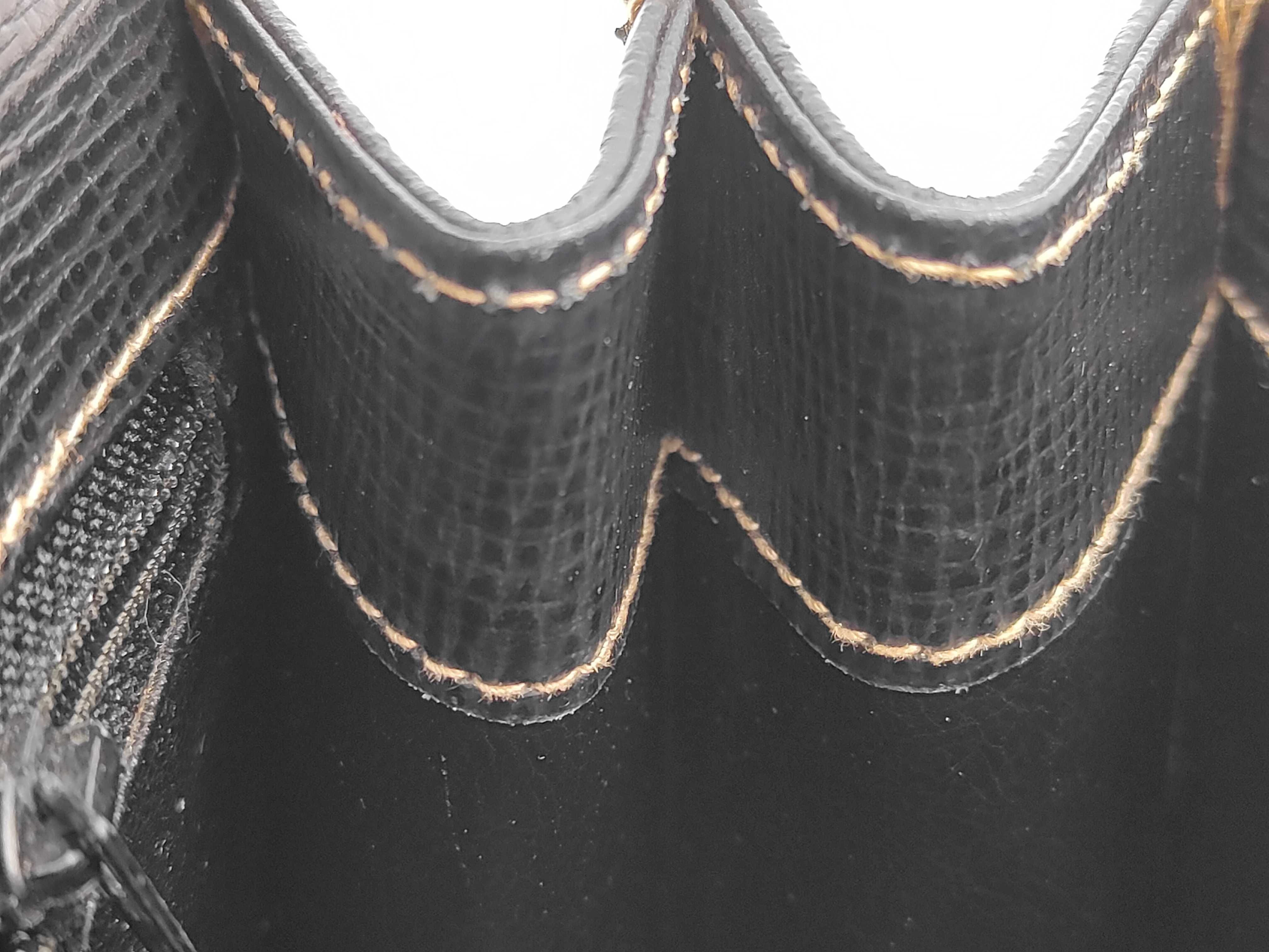 2-way Leather Black Handbag — view 11