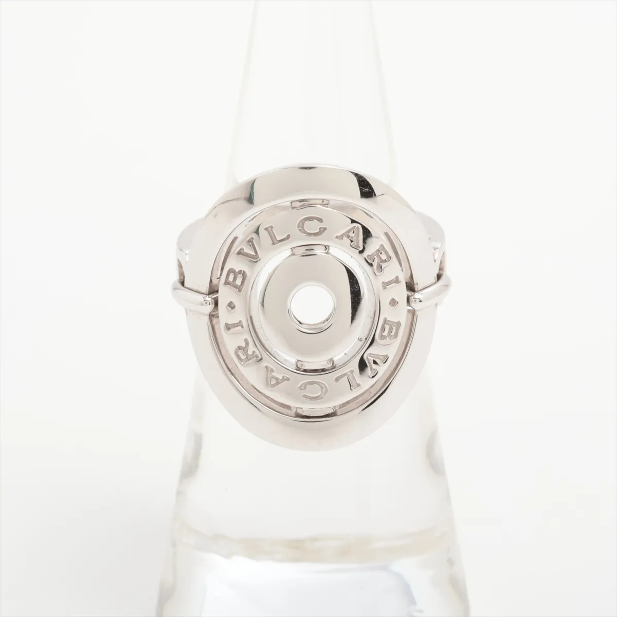 Astrale Cerchi Ring, 750 (WG), 11.2g, some wear on the metal.