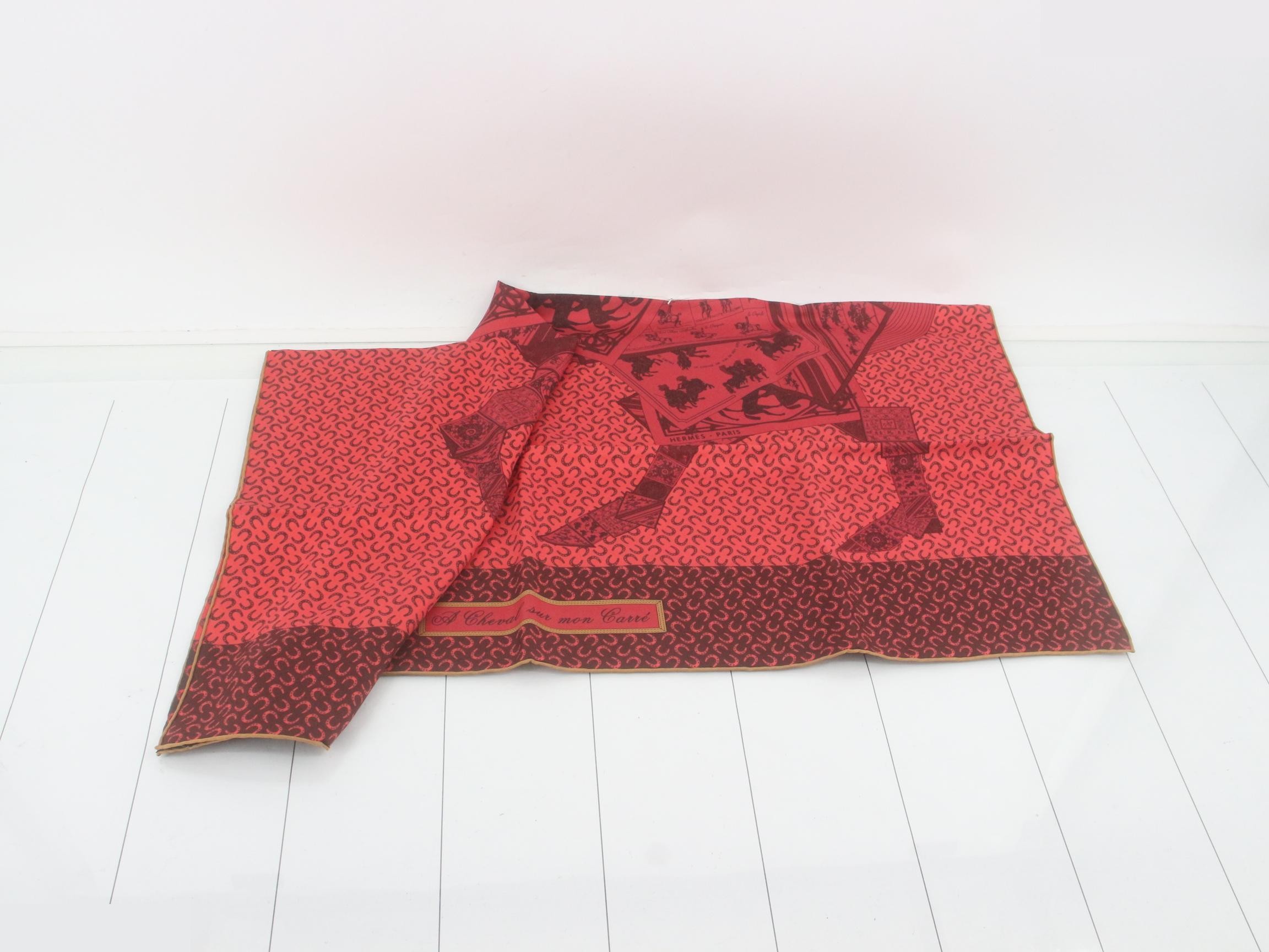 Carre 90 Grand Gallop Scarf — view 3