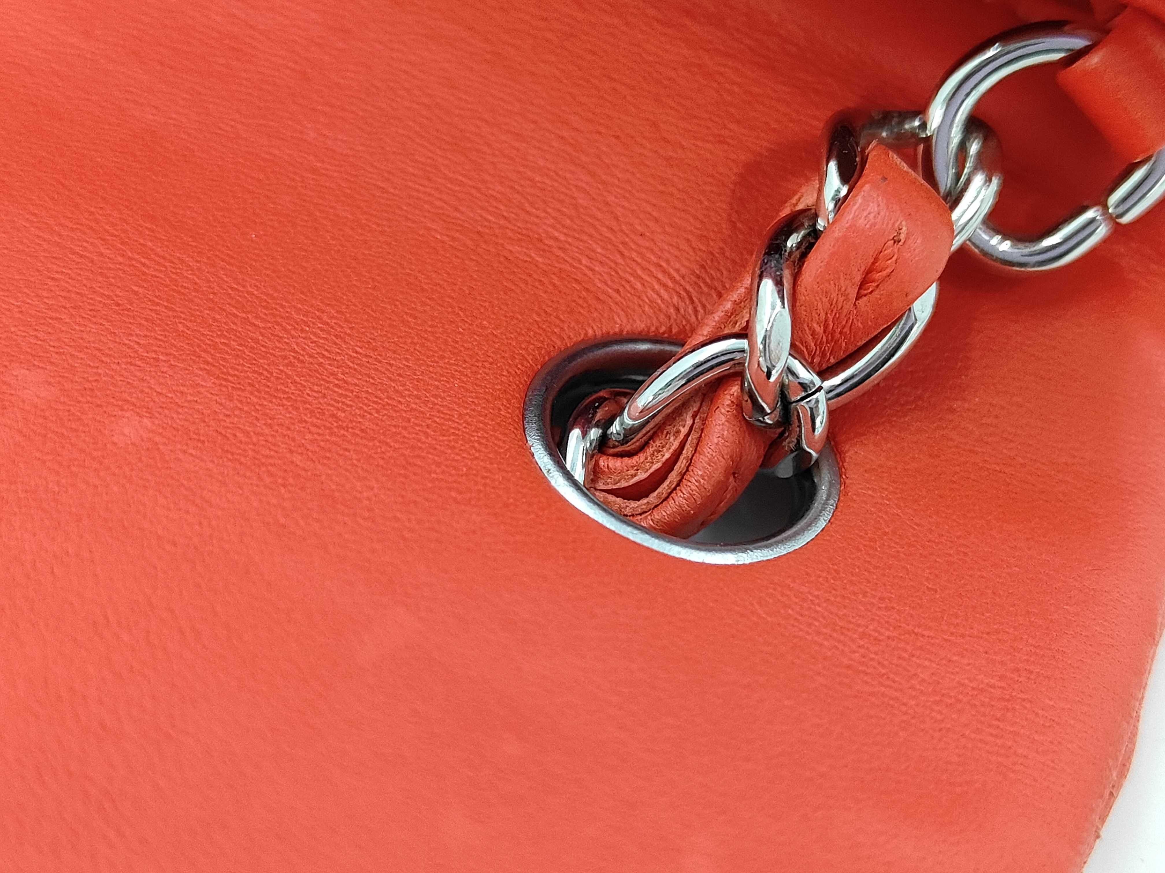 Mini Matelassé Lambskin Bag with Silver Hardware (Serial Number 26) — view 7
