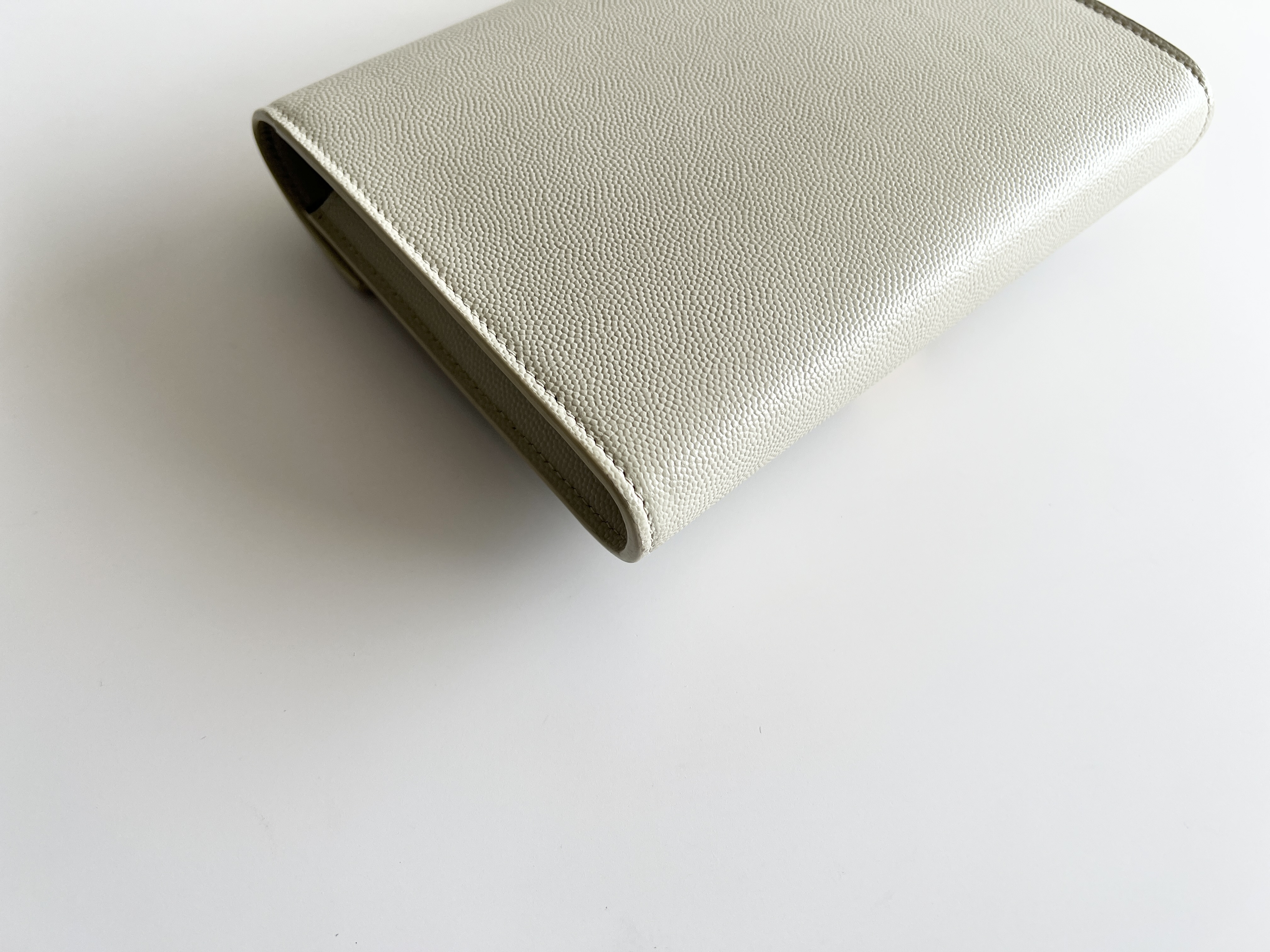 Cassandra Leather Caviar Chain Shoulder Bag — view 11